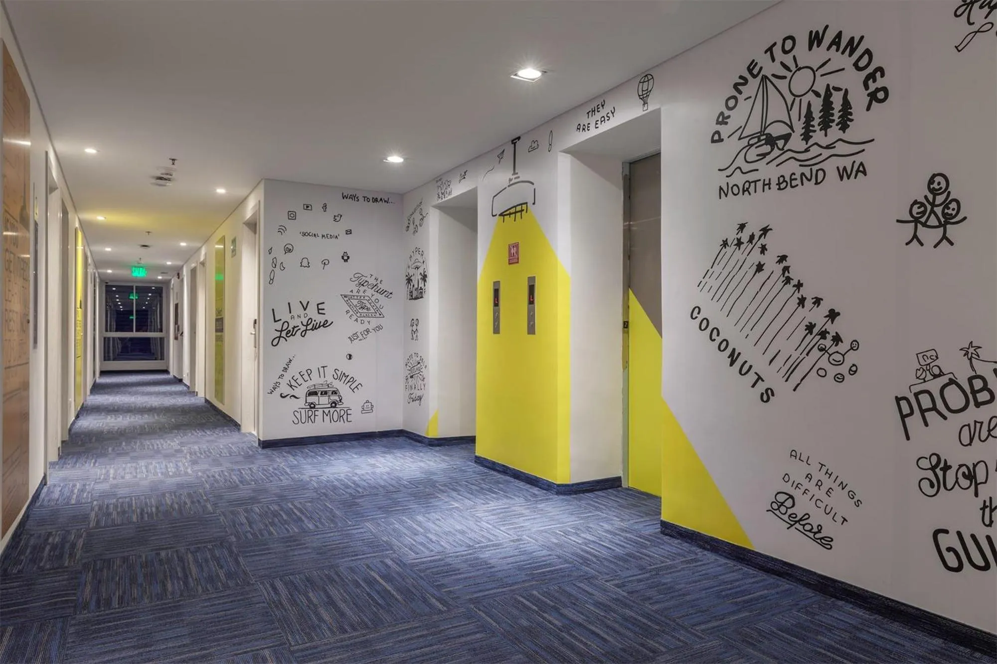 Lobby or reception in ibis budget Barranquilla