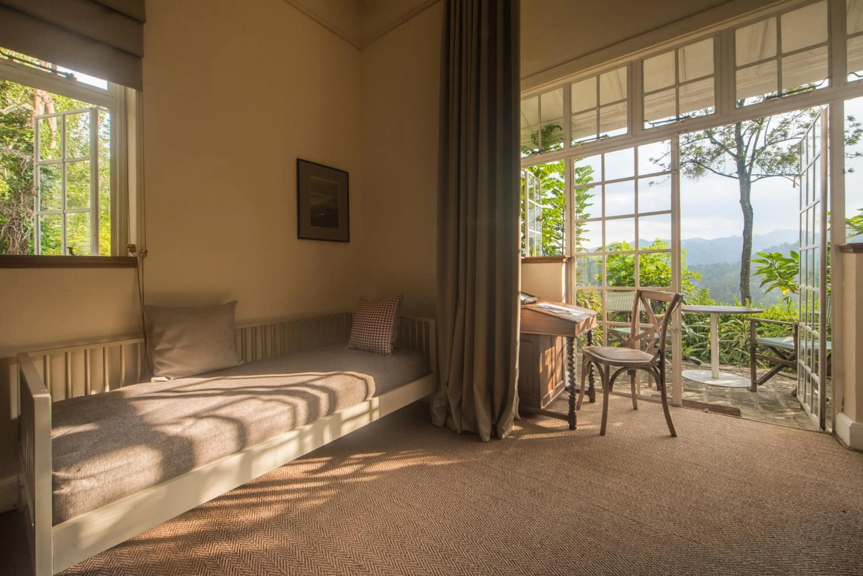 Balcony/Terrace, Bed in Nine Skies