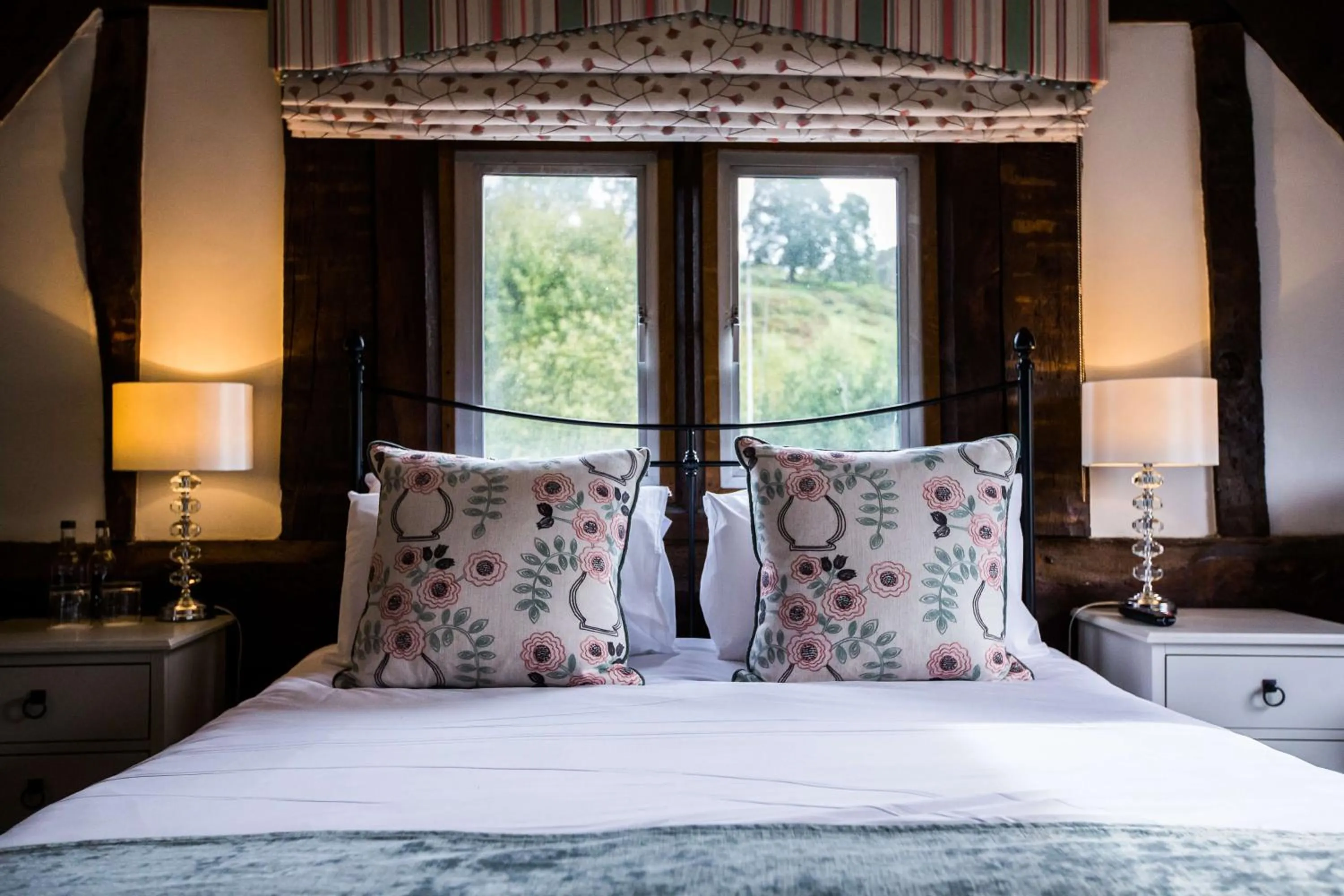 Bed in The Wyndham Hotel