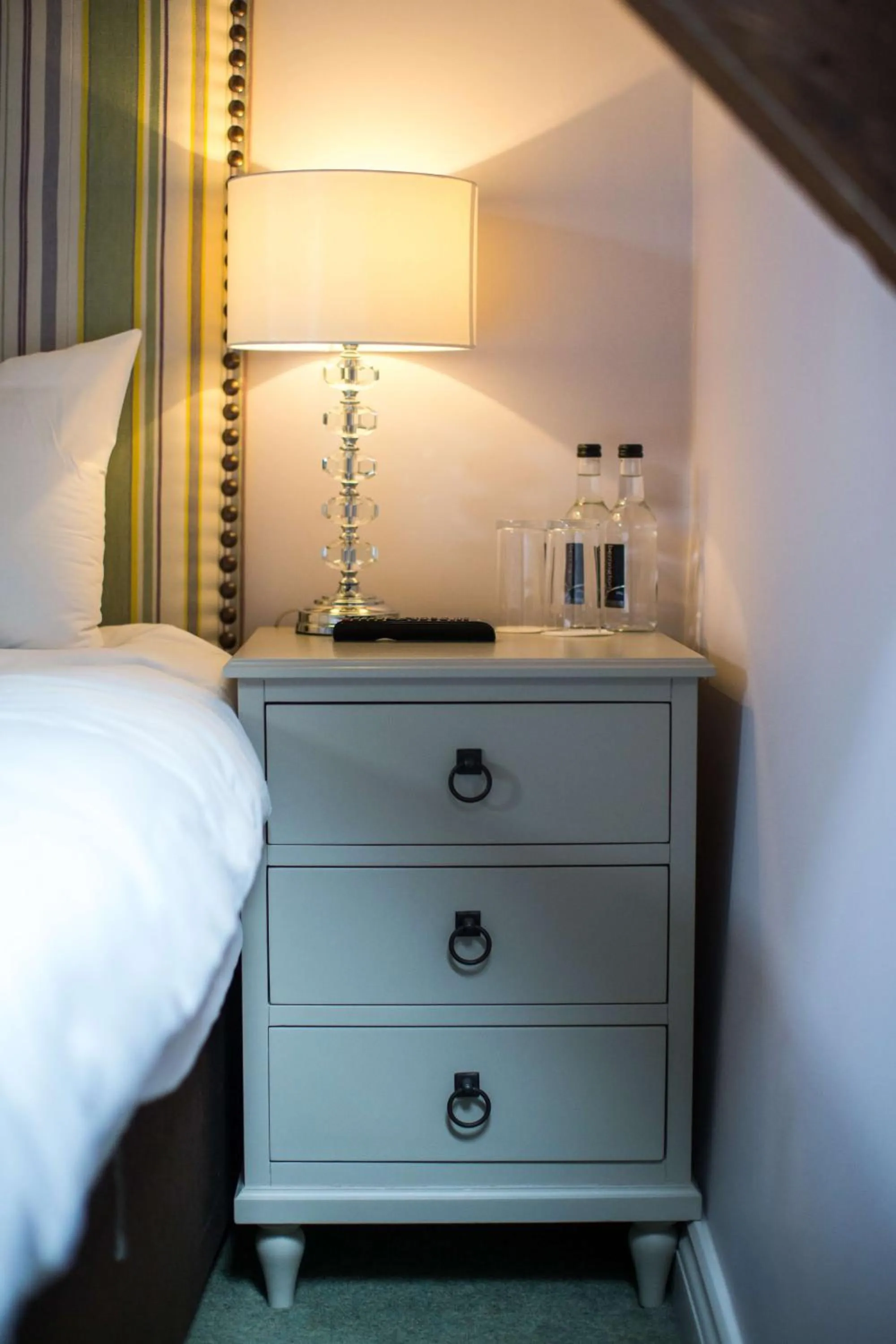 Bed in The Wyndham Hotel