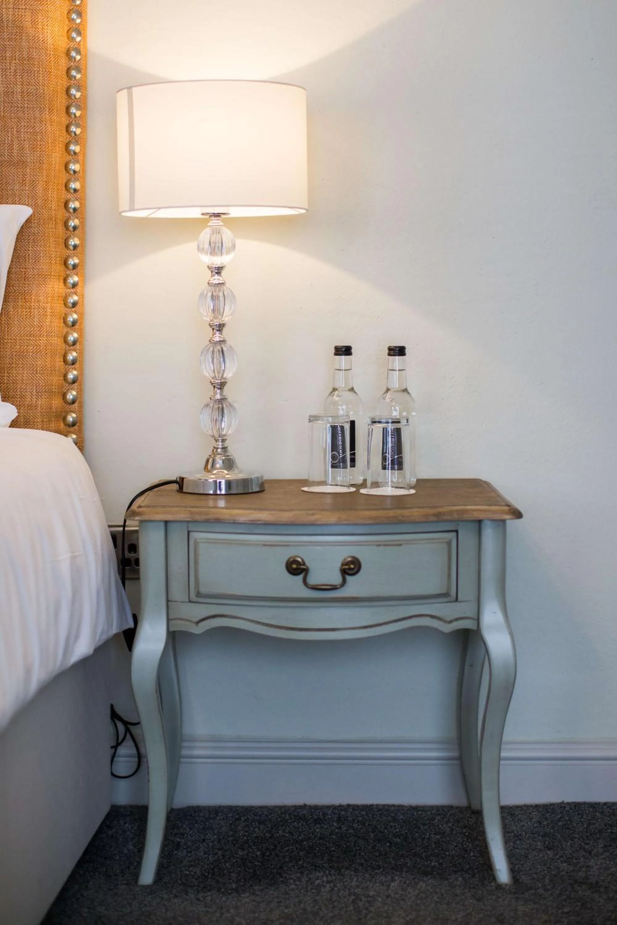 Bed in The Wyndham Hotel