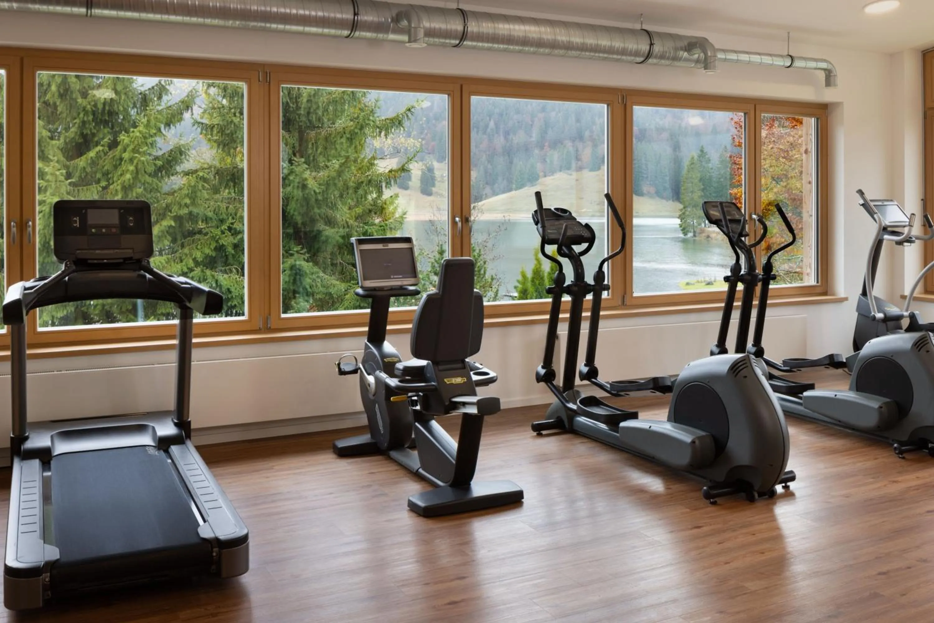 Fitness centre/facilities in Arabella Alpenhotel am Spitzingsee, a Tribute Portfolio Hotel