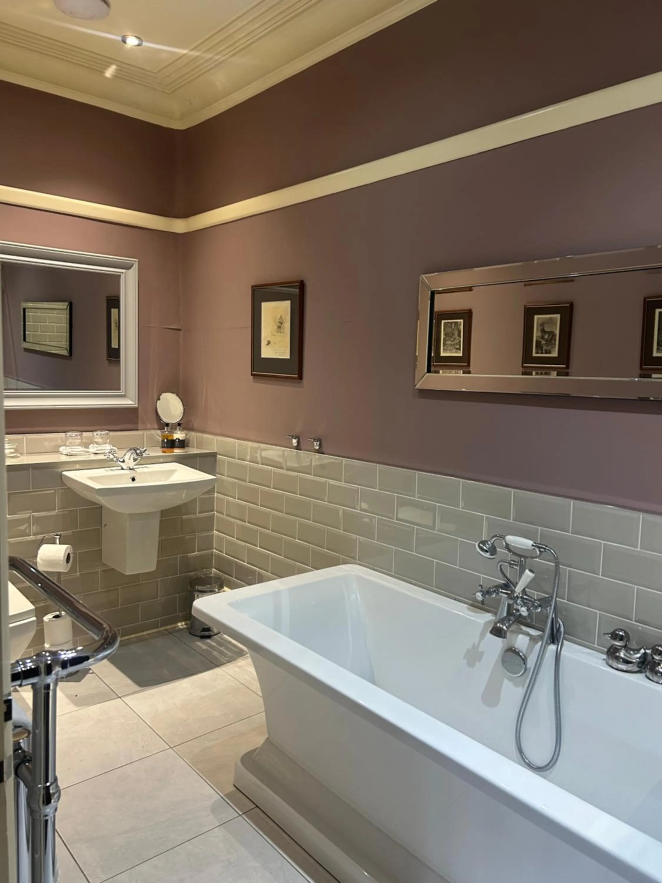 Bathroom in Gellihaf House