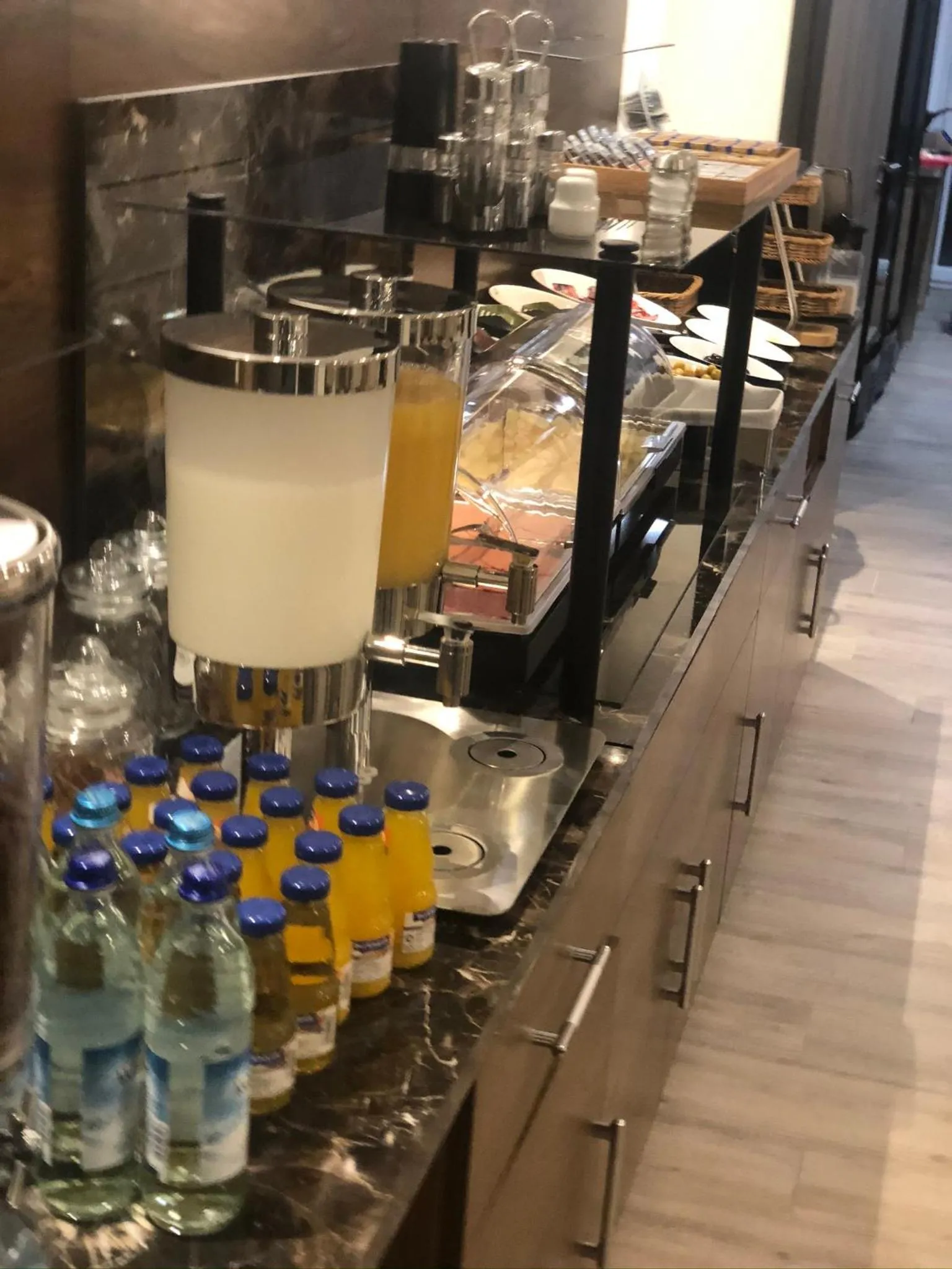 Buffet breakfast in B&S Hotel