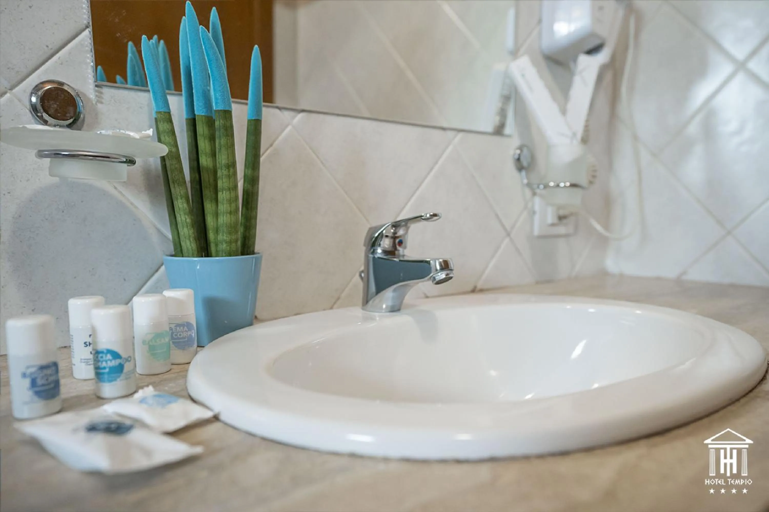 Shower in Hotel Tempio