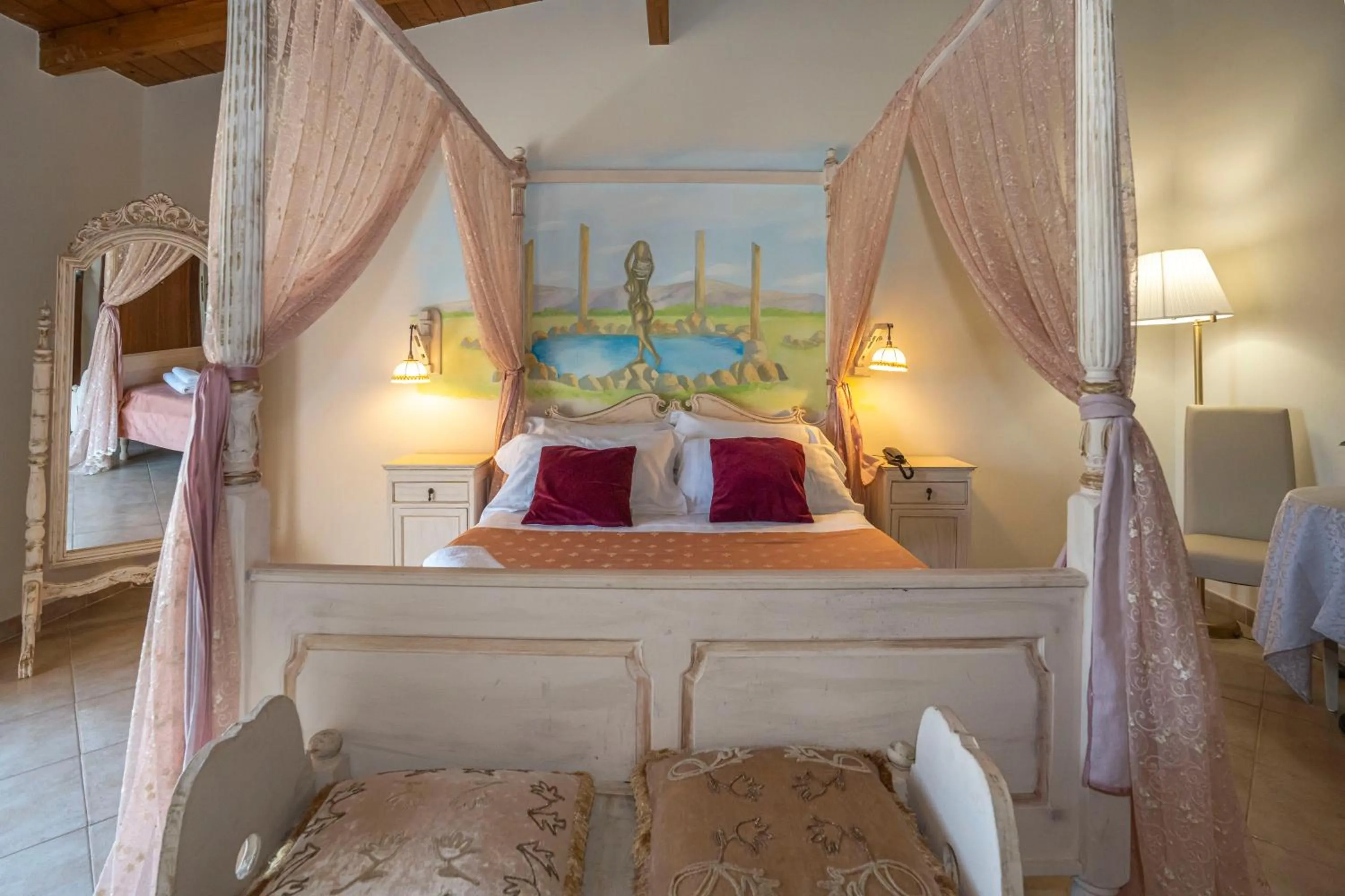 Breakfast, Bed in Hotel Tempio