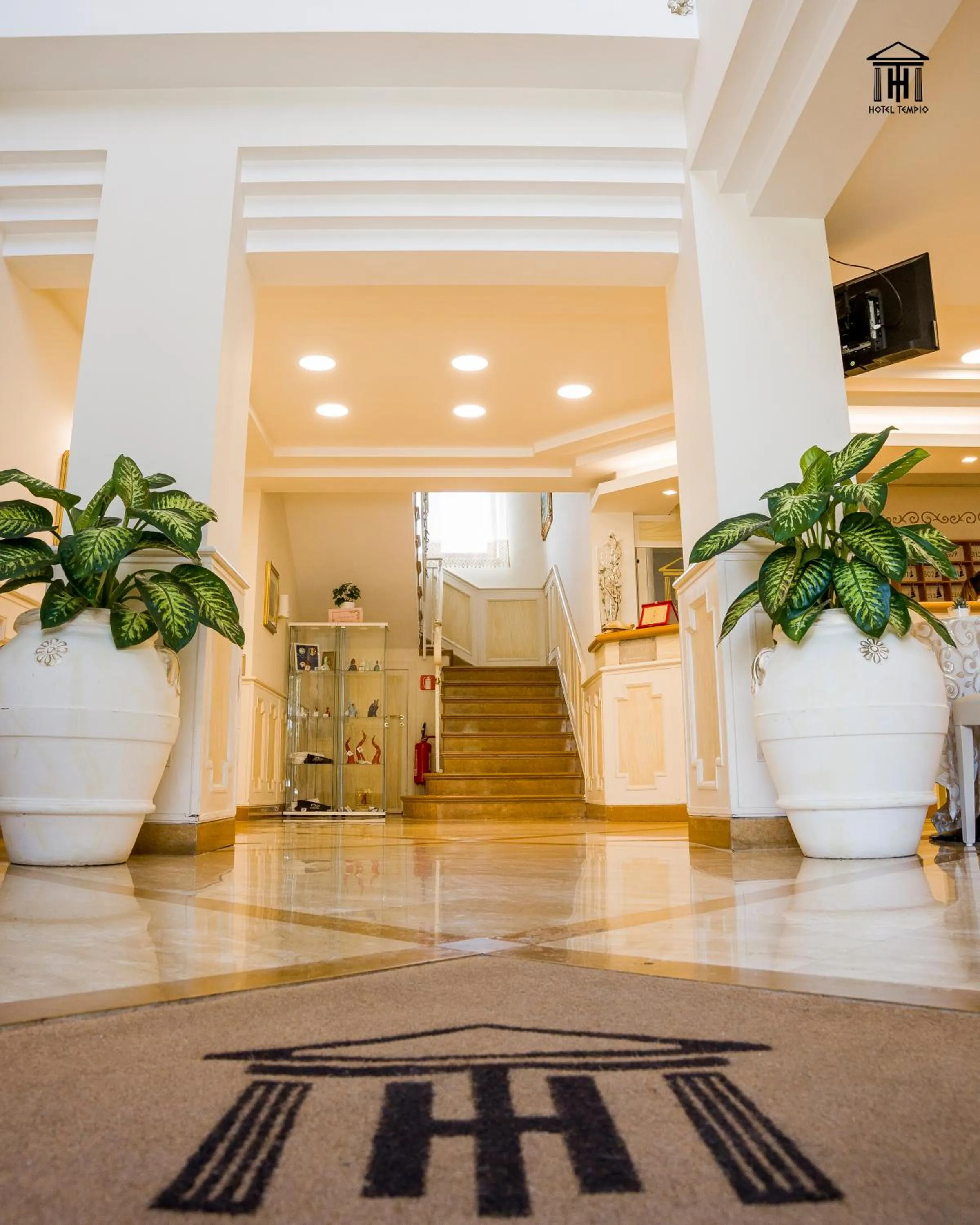 Lobby or reception in Hotel Tempio