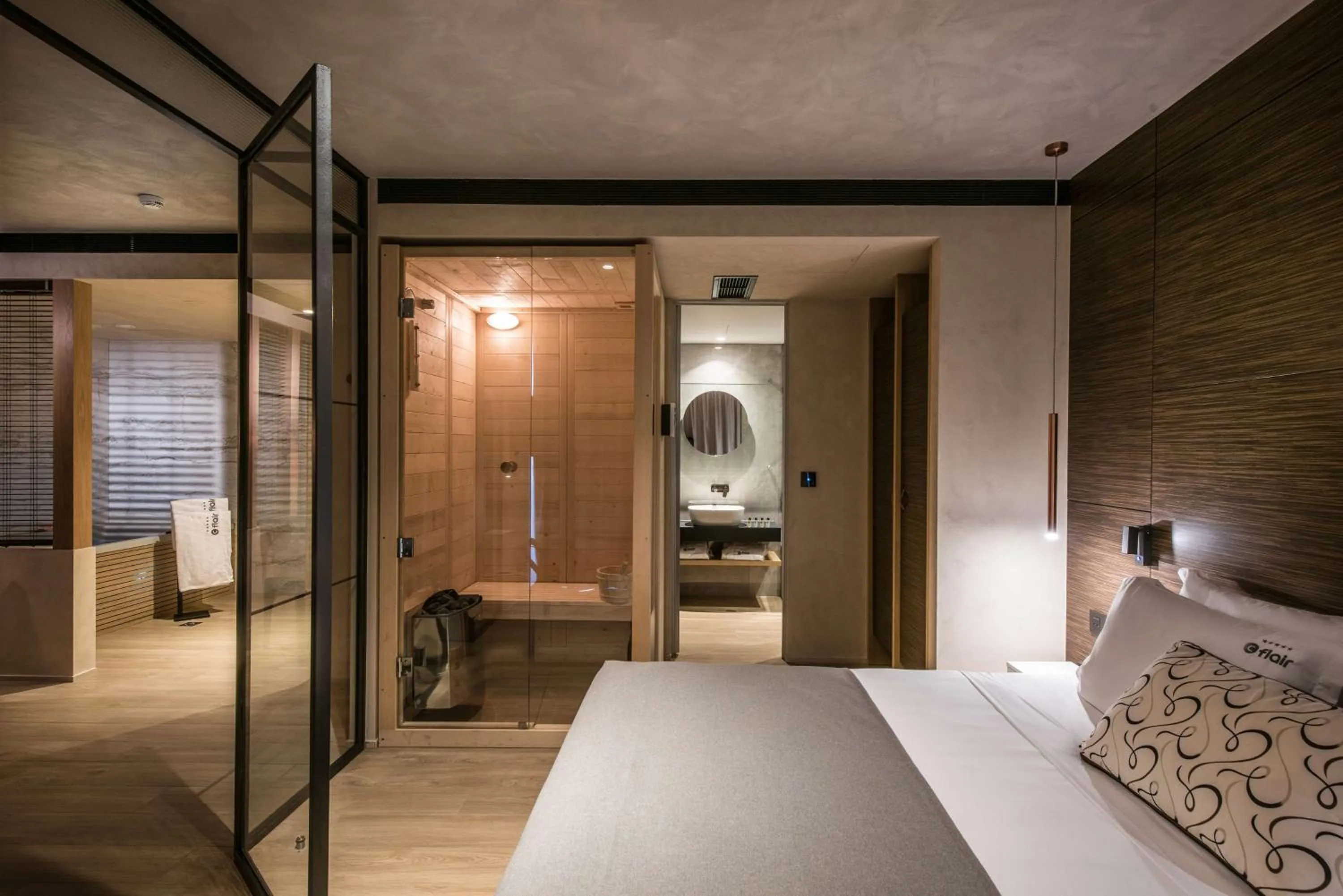 Bed in Chania Flair Boutique Hotel, Adults only, Tapestry Collection by Hilton