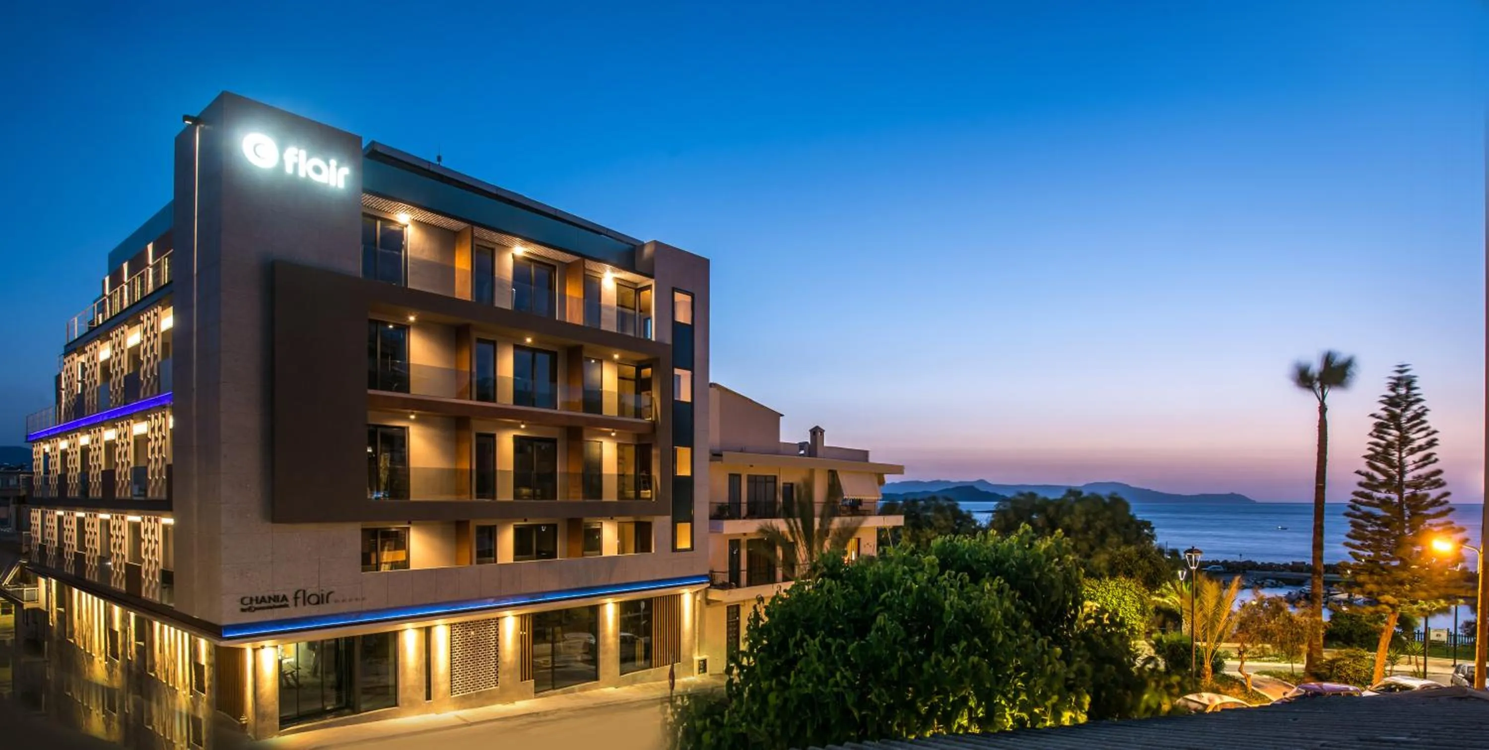 Property building in Chania Flair Boutique Hotel, Adults only, Tapestry Collection by Hilton