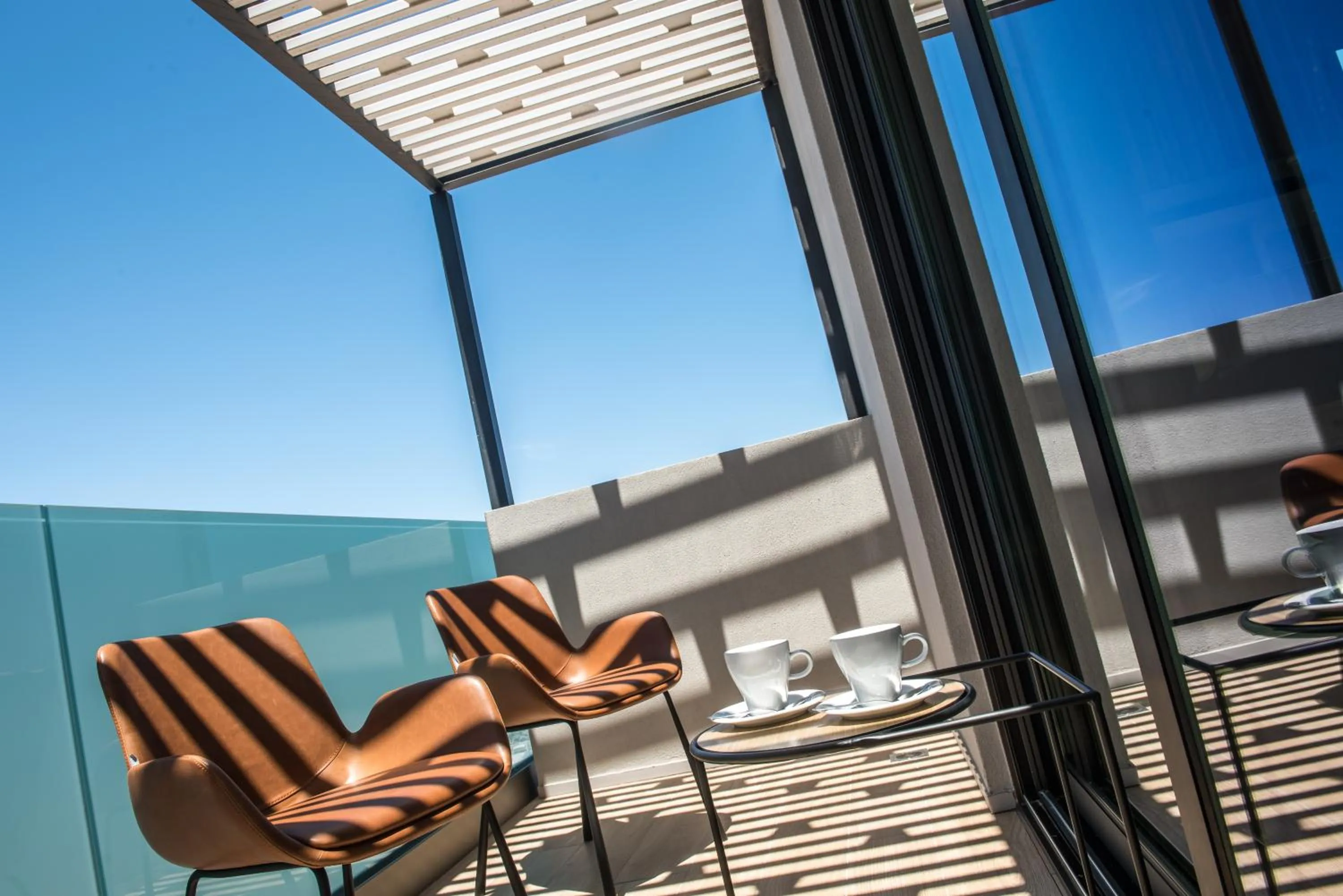 Balcony/Terrace in Chania Flair Boutique Hotel, Adults only, Tapestry Collection by Hilton