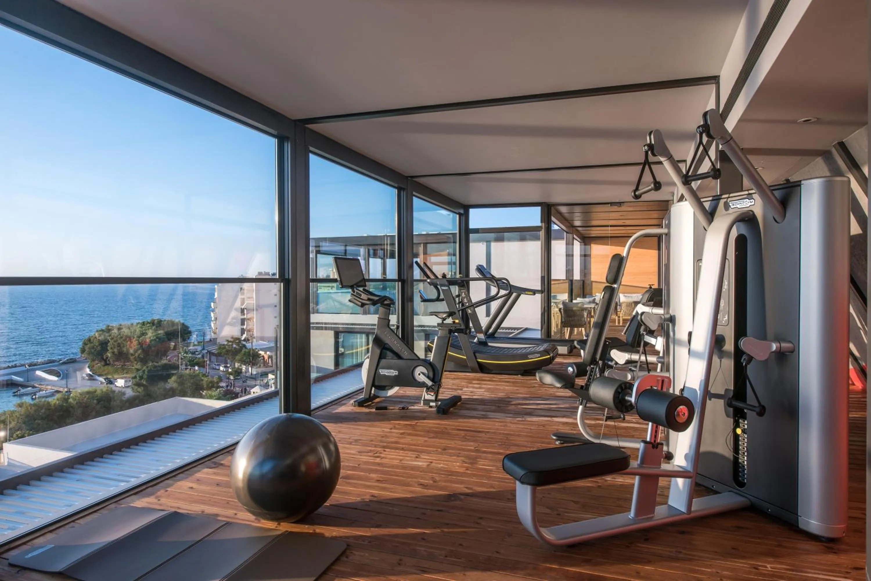 Fitness centre/facilities in Chania Flair Boutique Hotel, Adults only, Tapestry Collection by Hilton