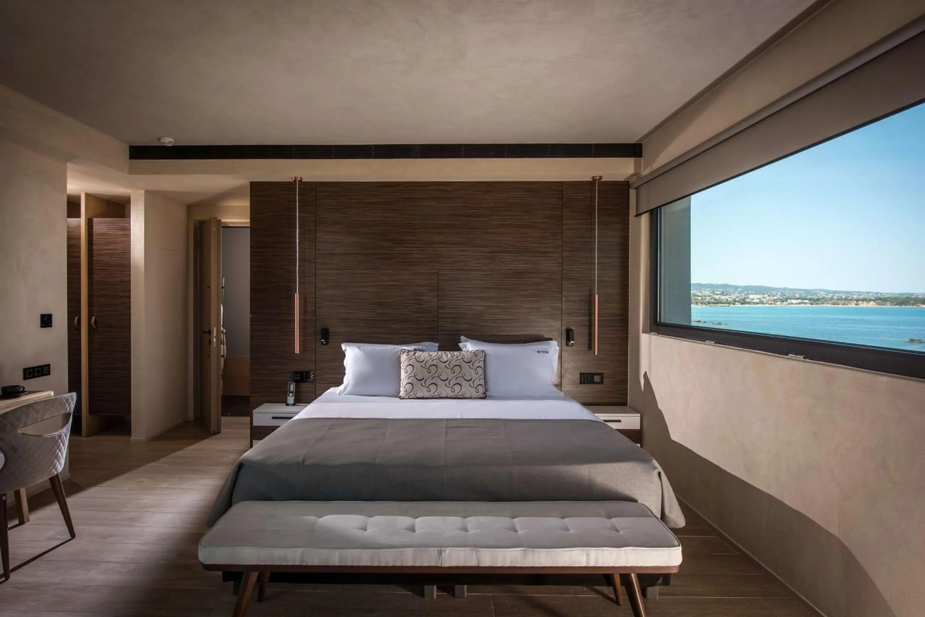 Bed in Chania Flair Boutique Hotel, Adults only, Tapestry Collection by Hilton
