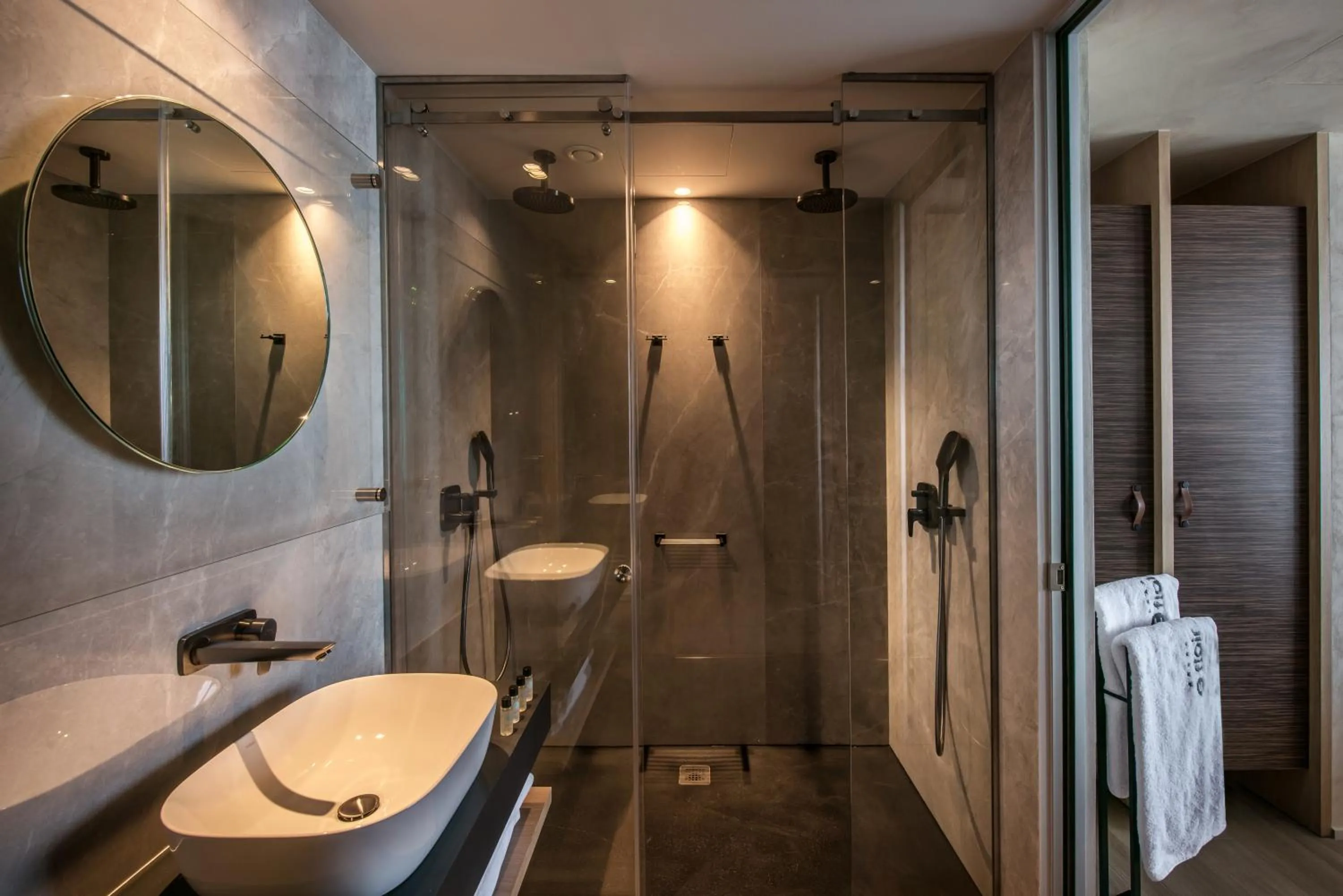 Bathroom in Chania Flair Boutique Hotel, Adults only, Tapestry Collection by Hilton