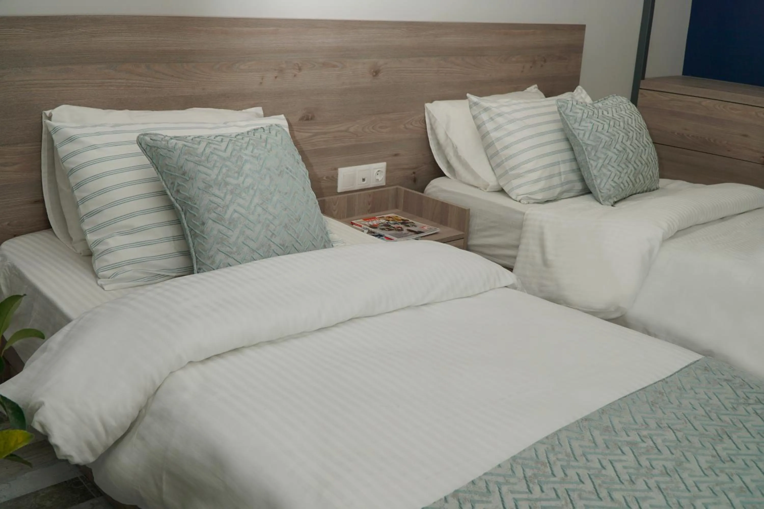 Bed in Acropol Of Bodrum Beach Hotel