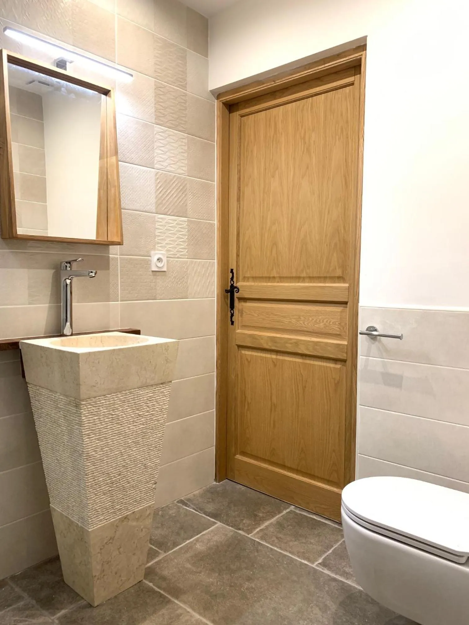 Bedroom in Les Villas d Onalou Kergastel