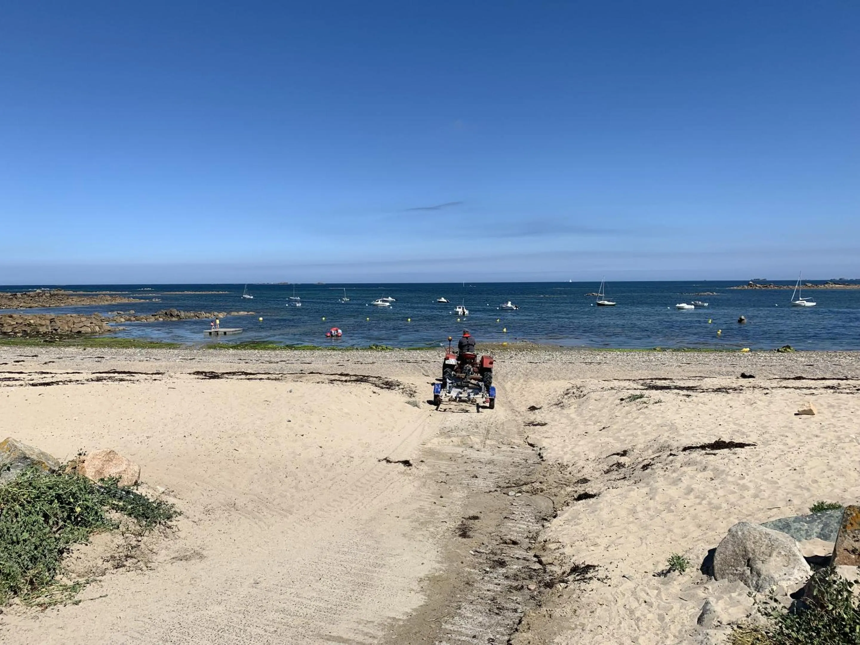 Beach in Les Villas d Onalou Kergastel