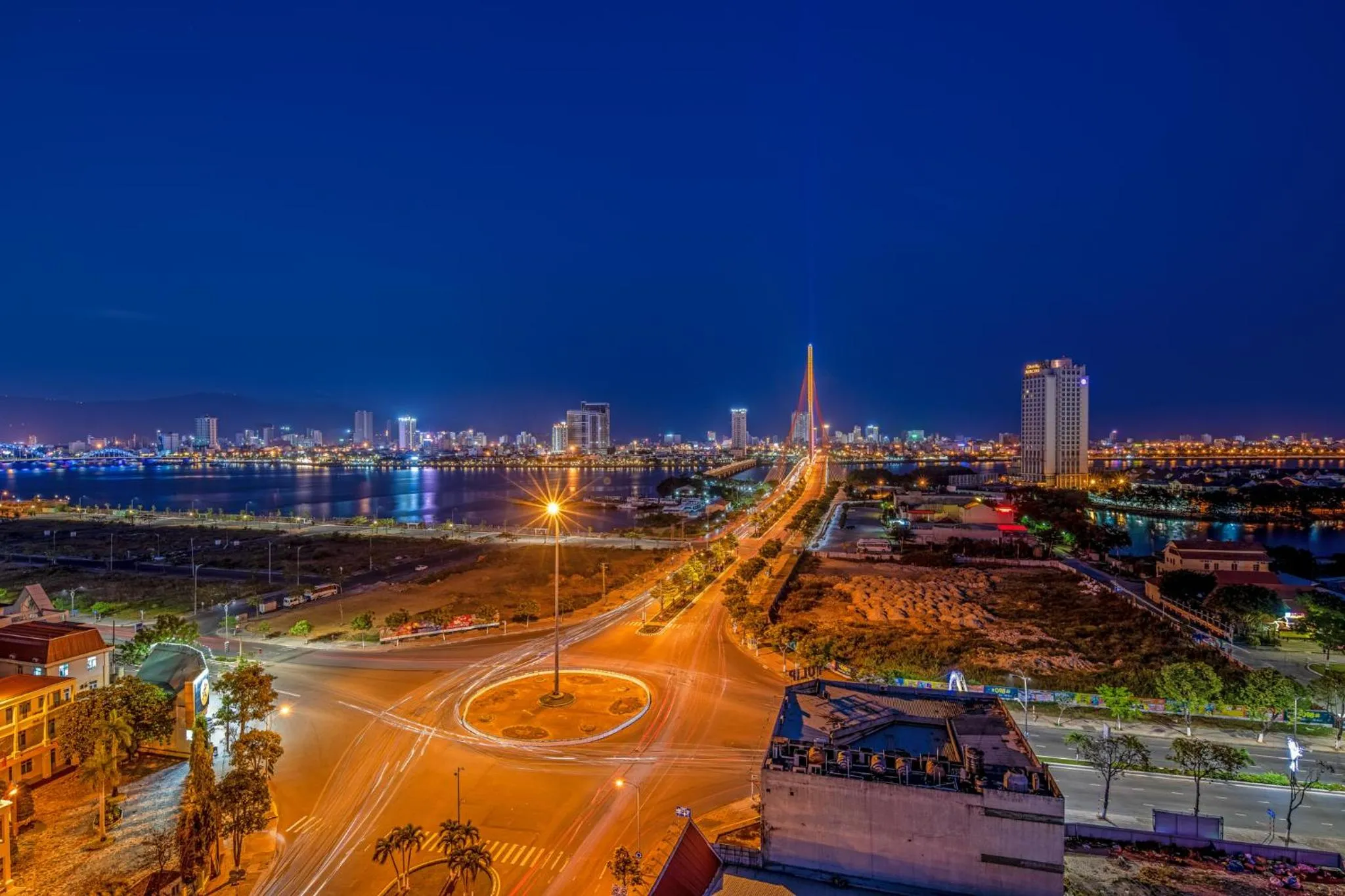 River view in Gold Plaza Hotel Da Nang