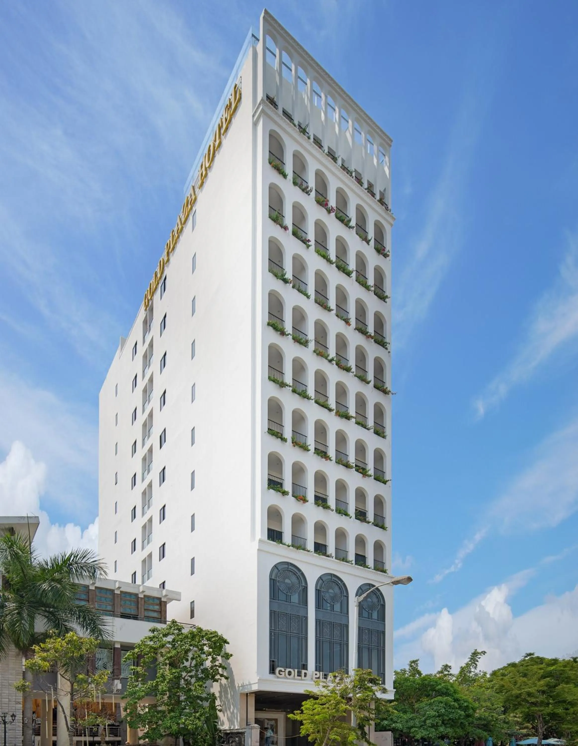 Property building in Gold Plaza Hotel Da Nang