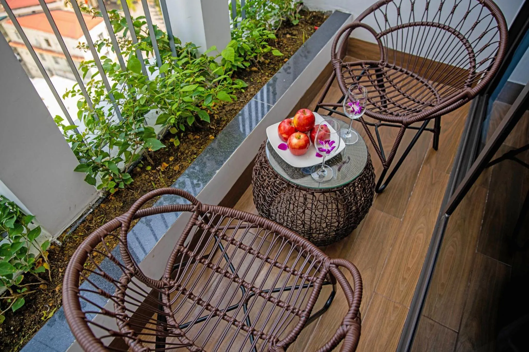 Balcony/Terrace in Gold Plaza Hotel Da Nang