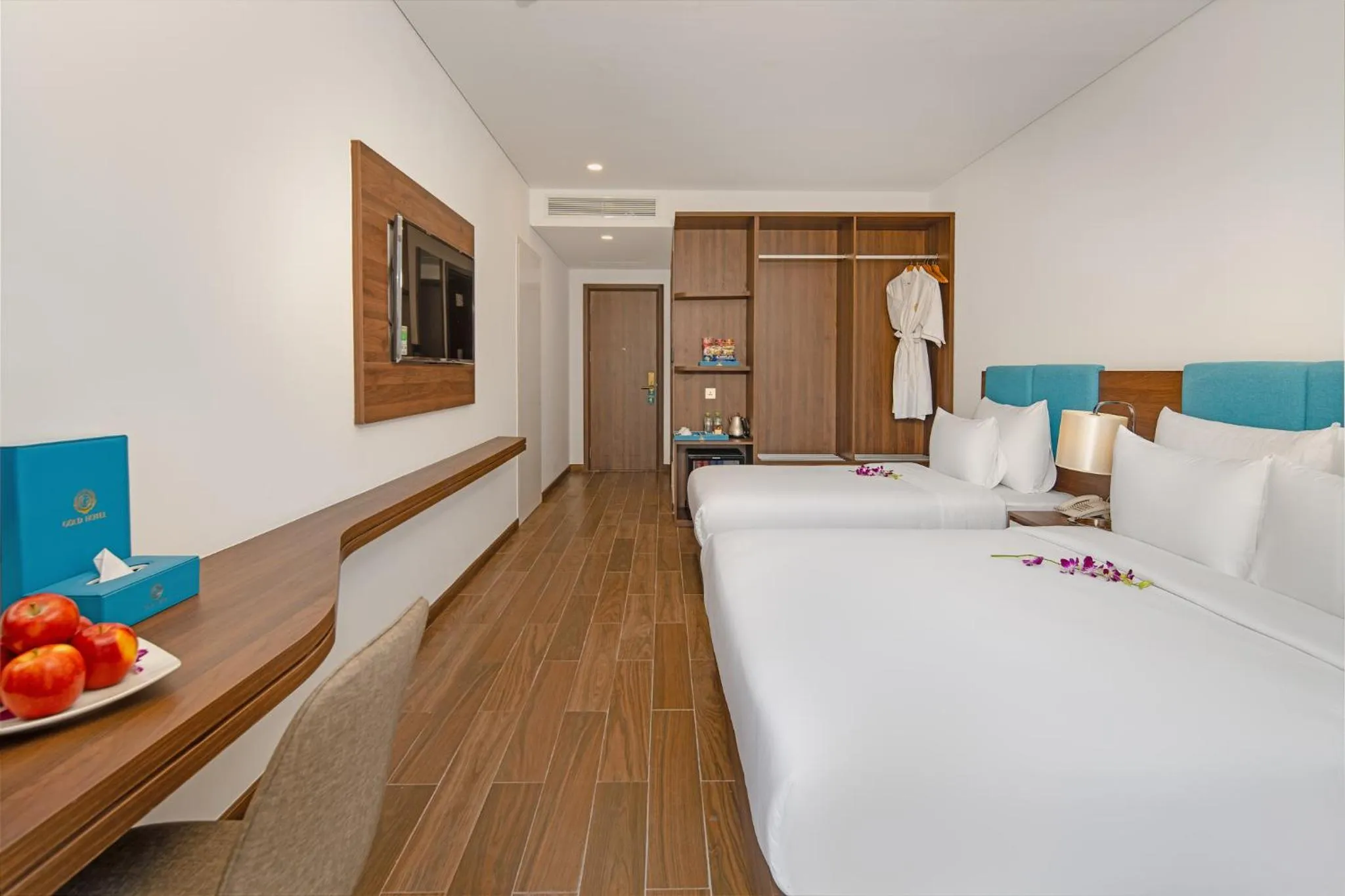 Photo of the whole room, Bed in Gold Plaza Hotel Da Nang