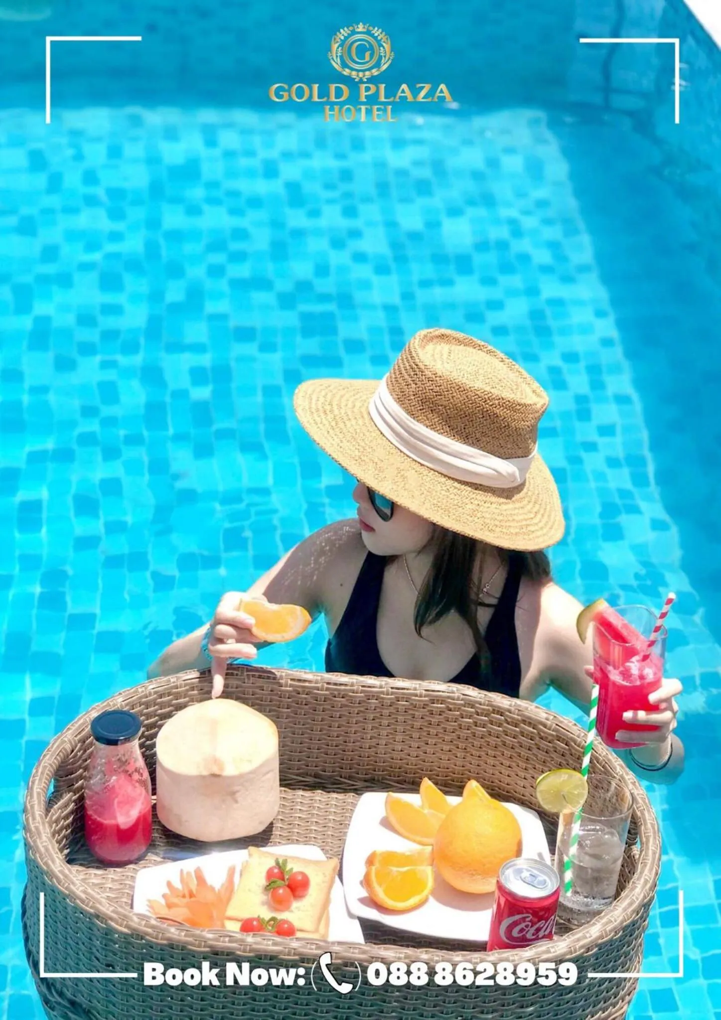 Swimming pool in Gold Plaza Hotel Da Nang