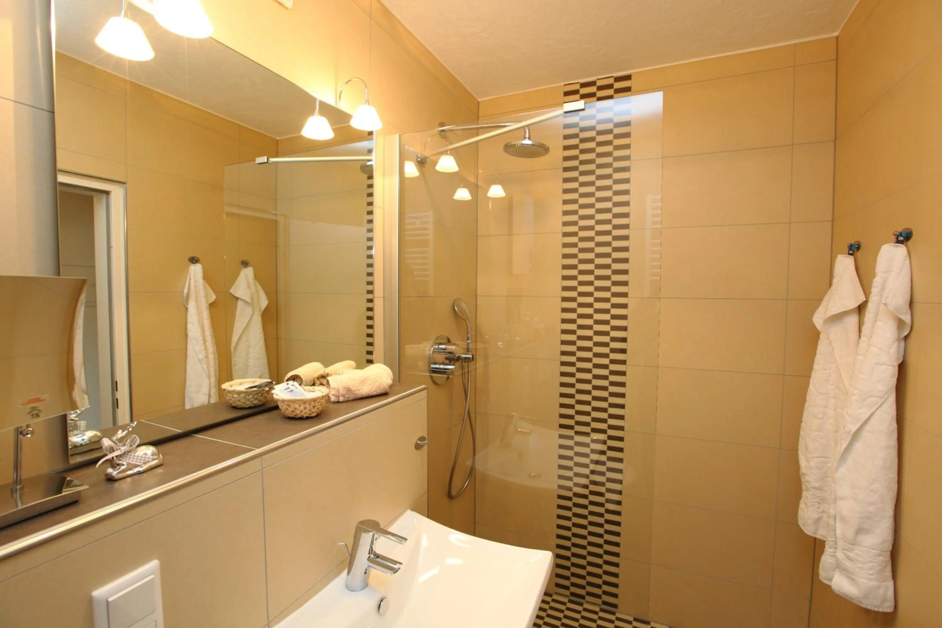 Shower in Hotel Nuhnetal