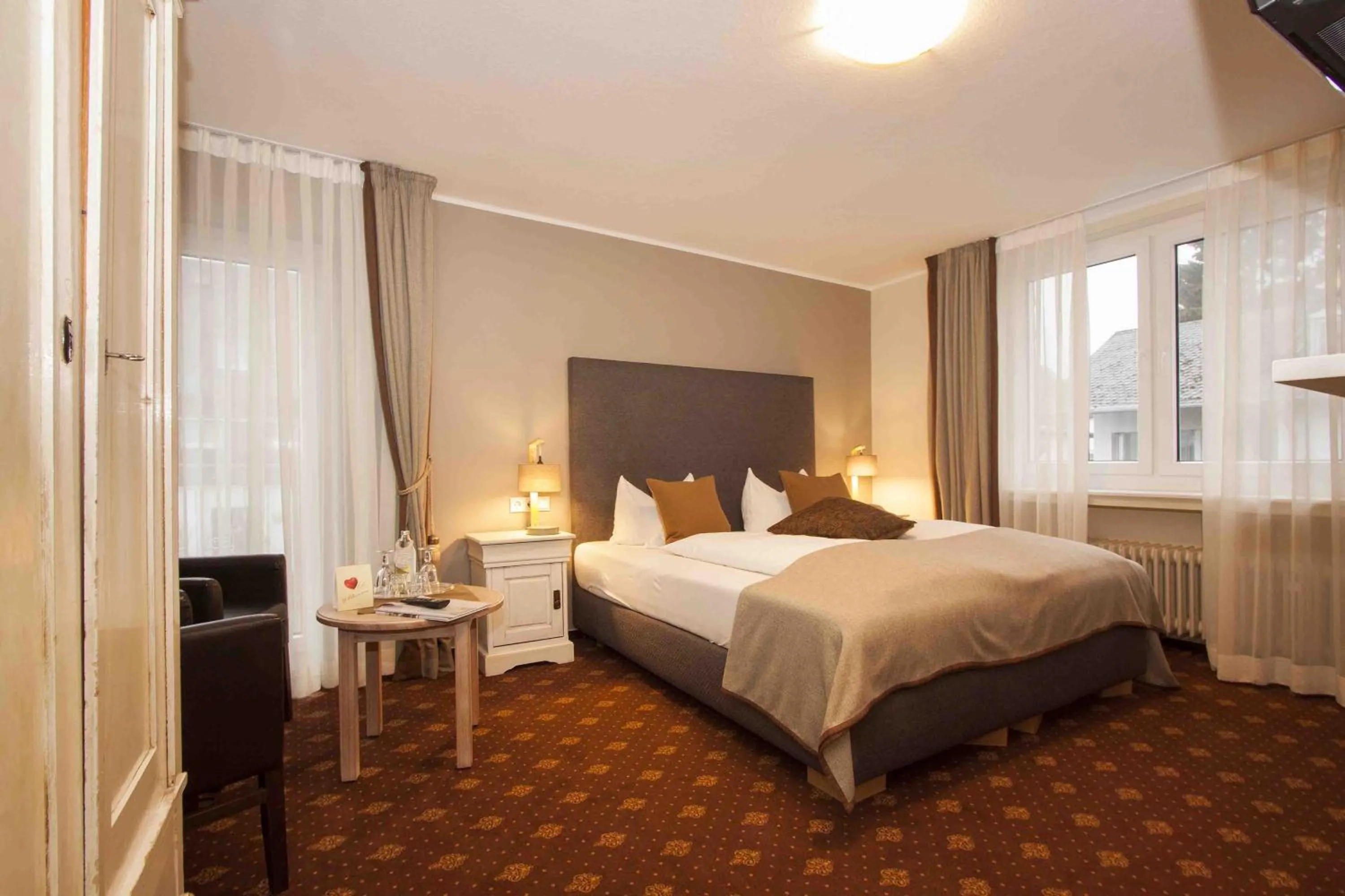 Photo of the whole room, Bed in Hotel Nuhnetal