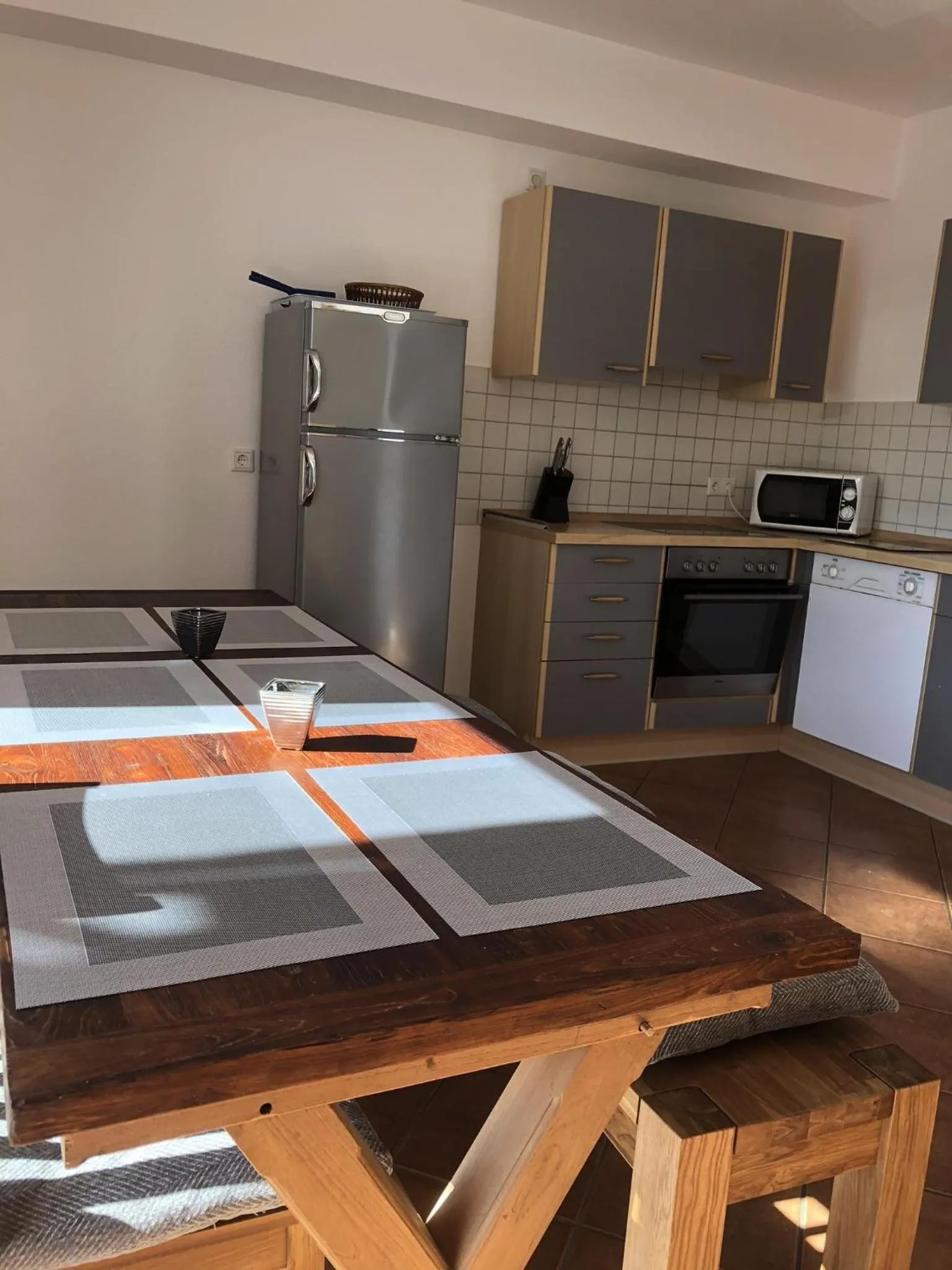 Kitchen or kitchenette in Hotel Nuhnetal