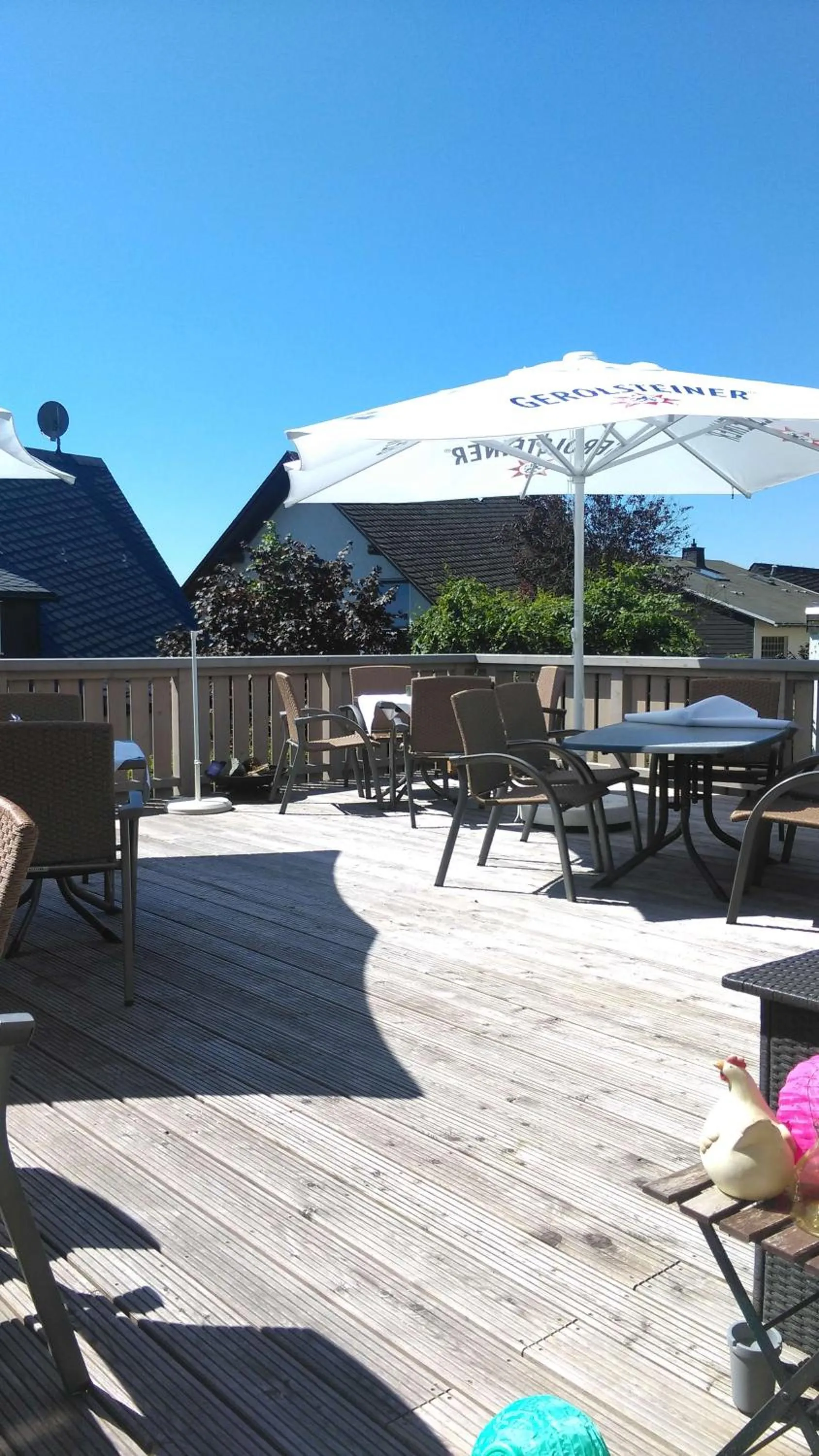 Balcony/Terrace in Hotel Nuhnetal