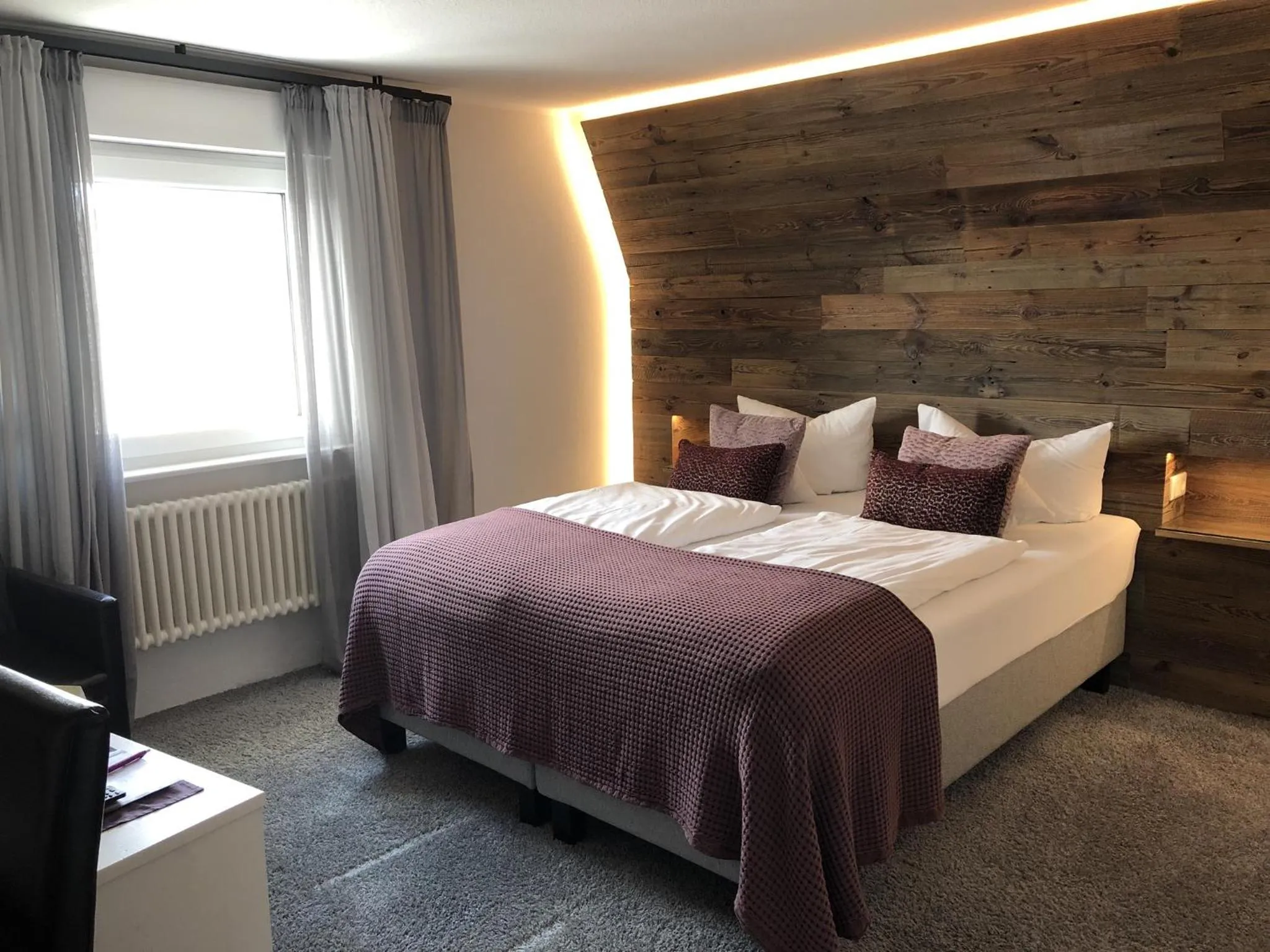 Photo of the whole room, Bed in Hotel Nuhnetal