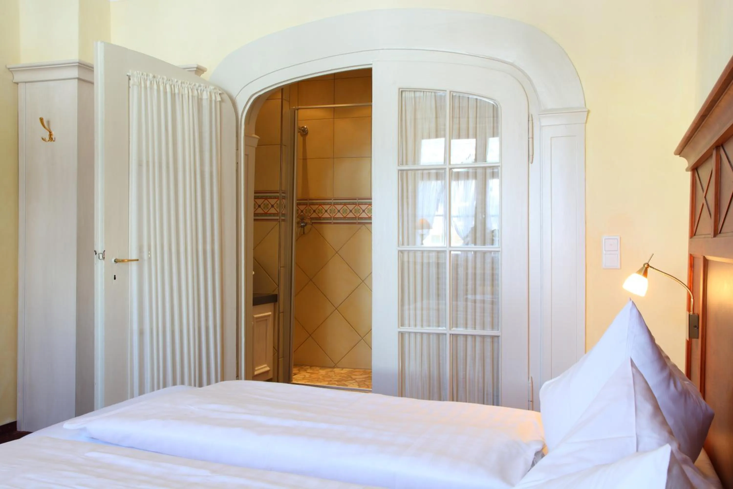 Photo of the whole room, Bed in Hotel Nuhnetal