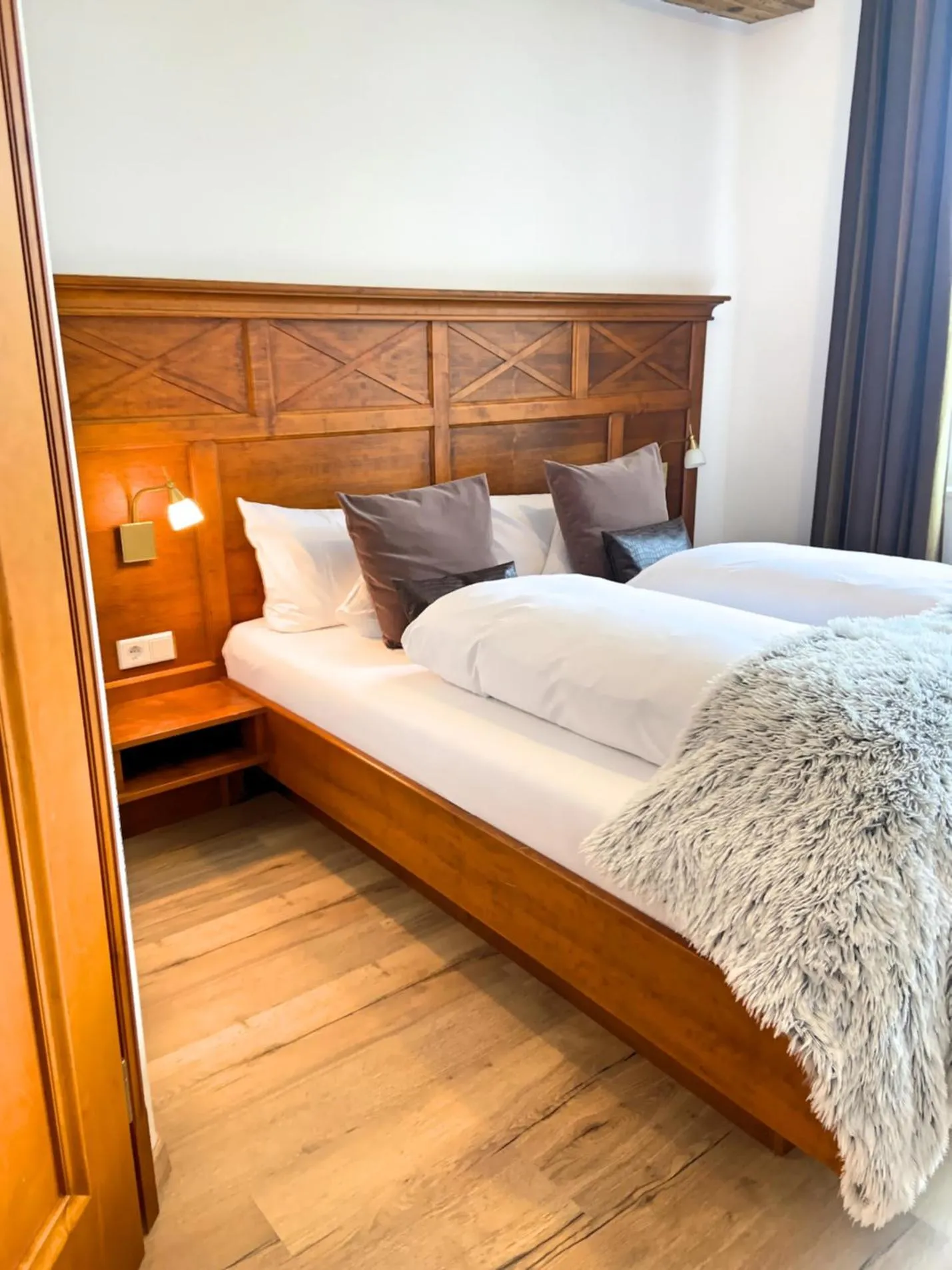 Bed in Hotel Nuhnetal