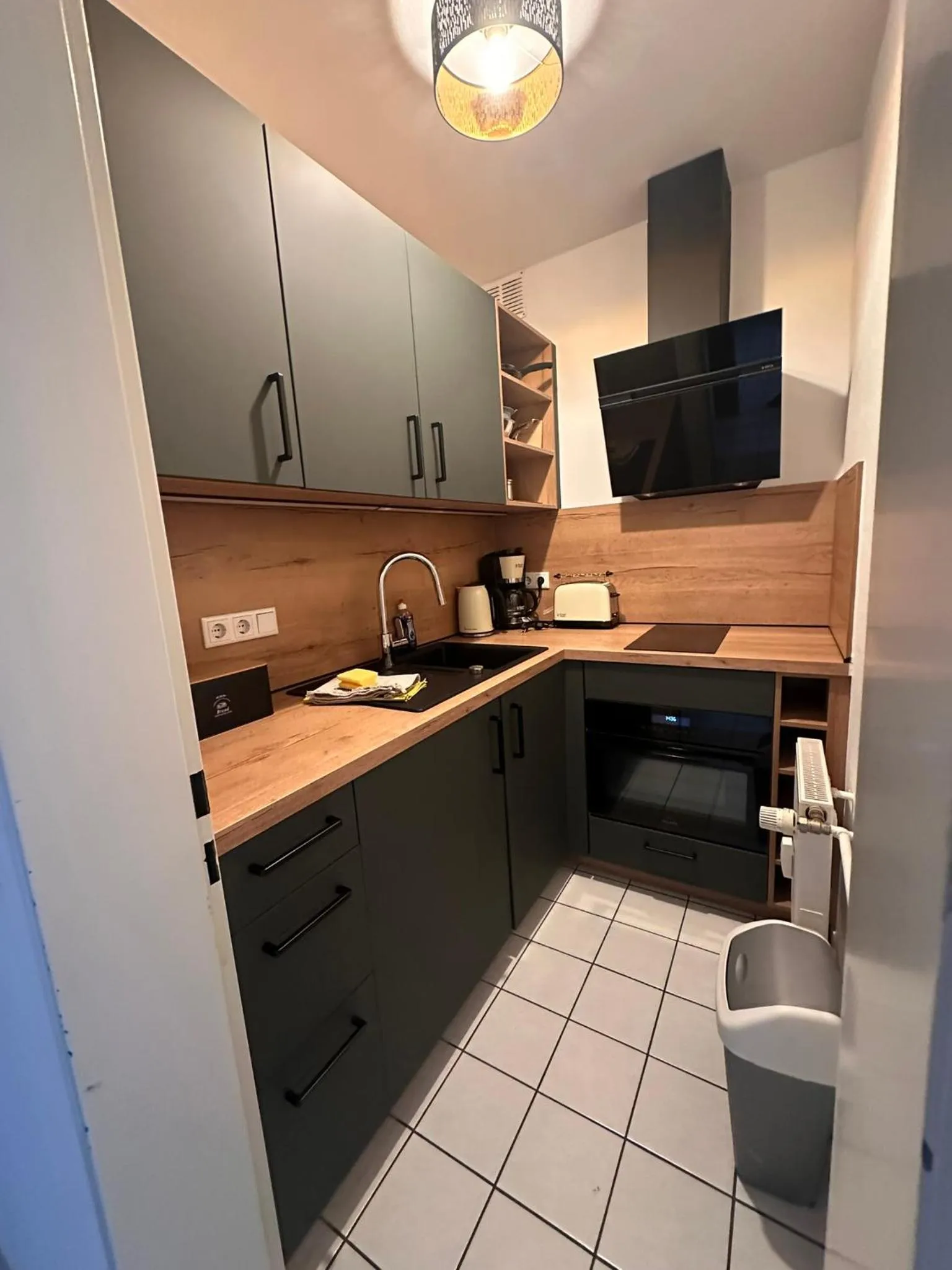 kitchen in Hotel Nuhnetal