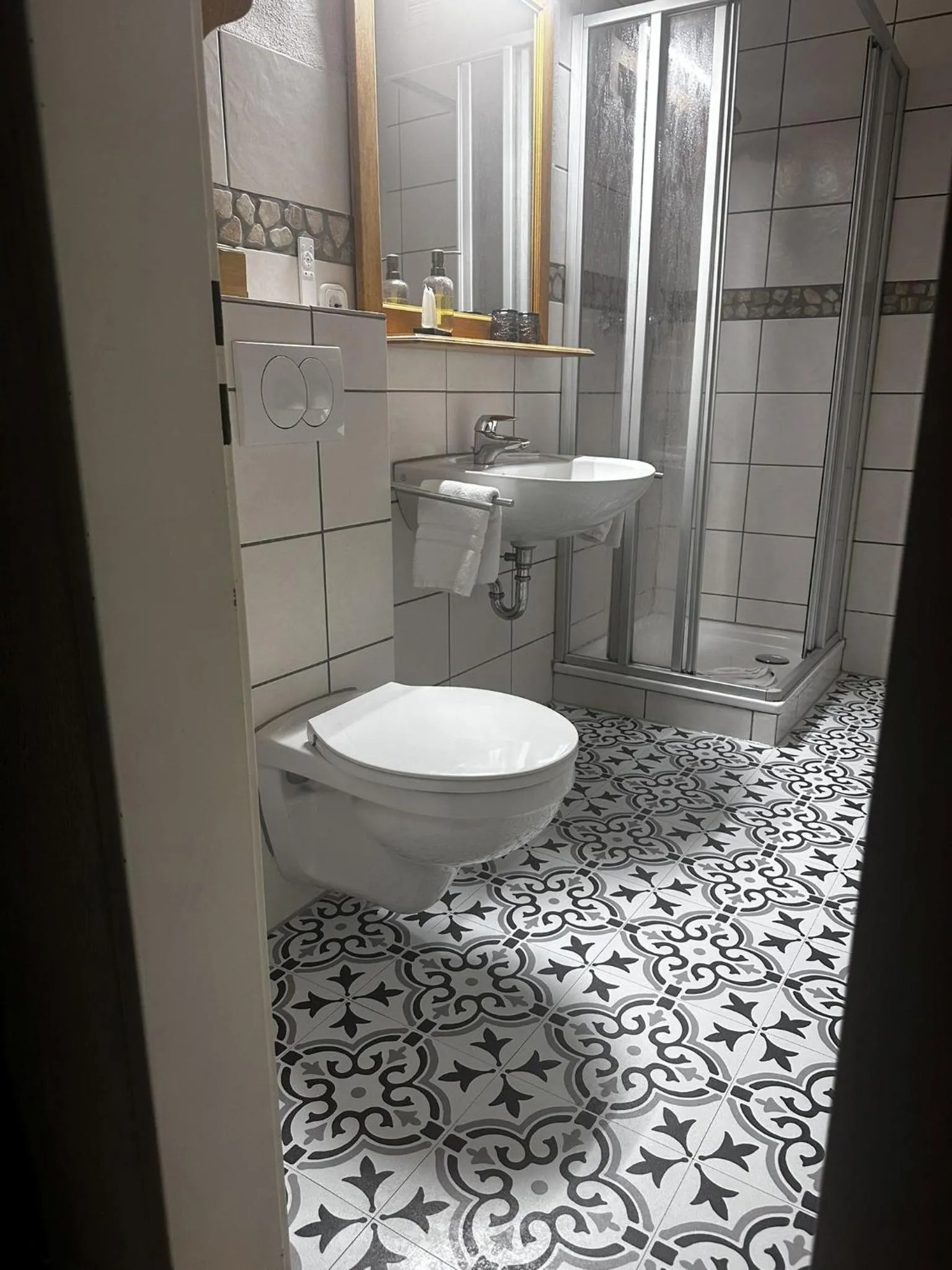 Bathroom in Hotel Nuhnetal