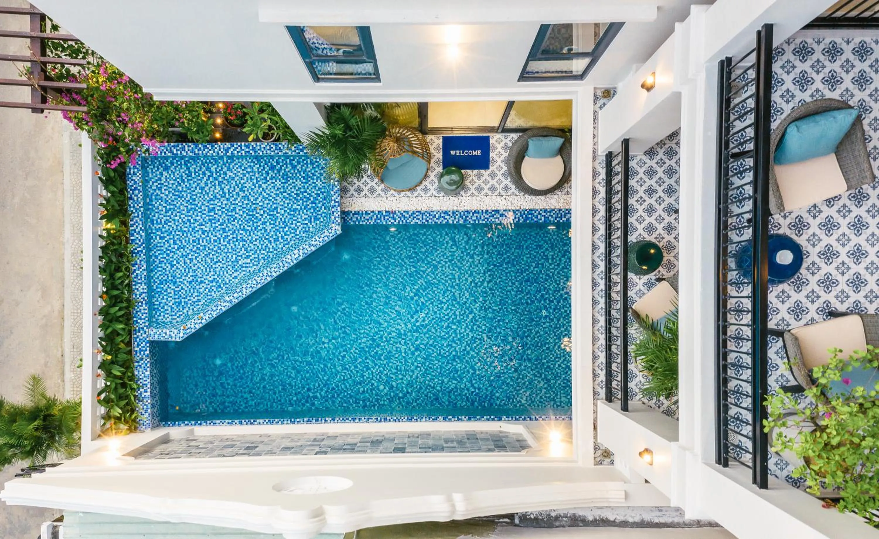 Bird's eye view in Volar de Faifo Villa