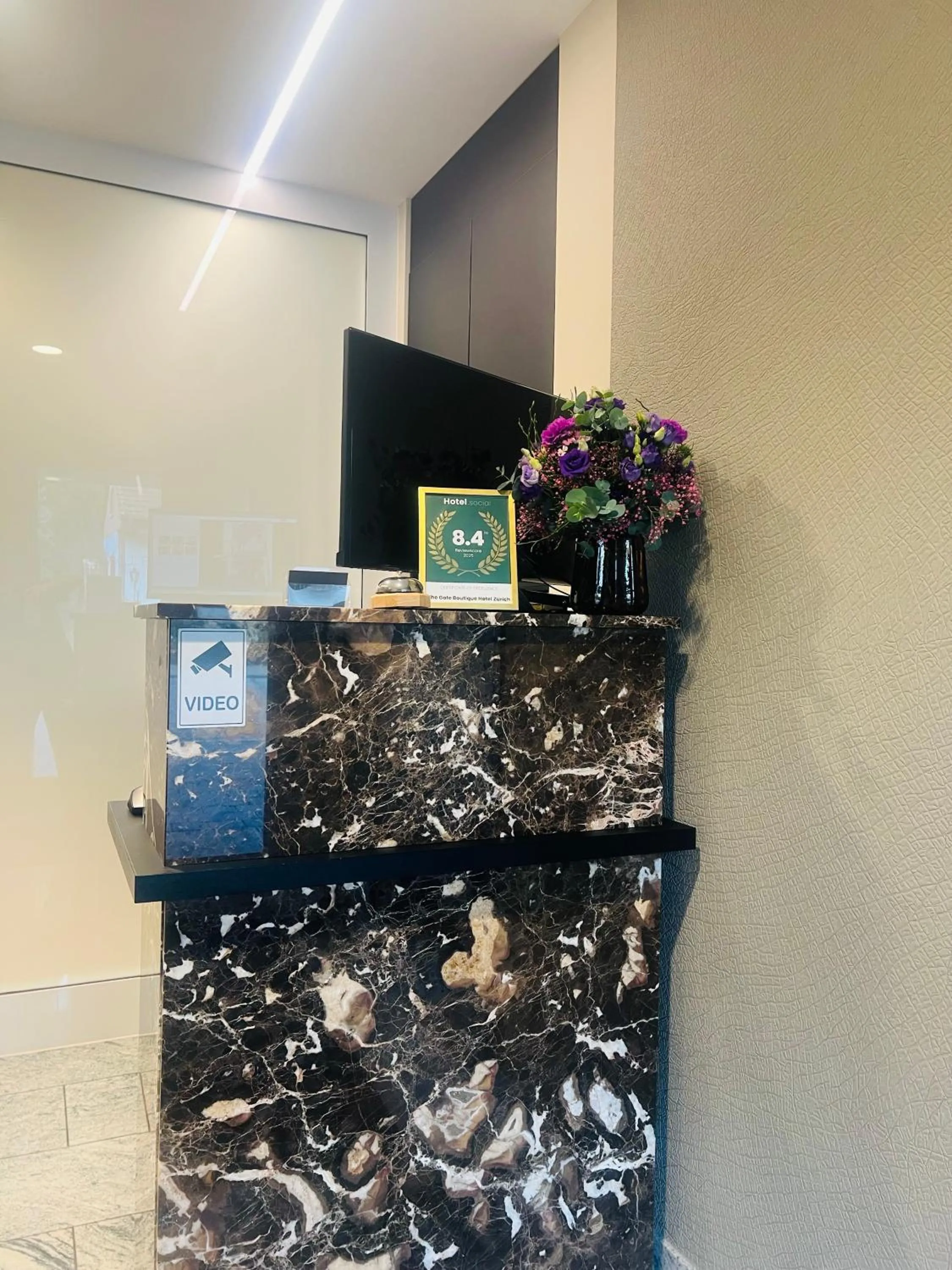 Property building in The Gate Boutique Hotel Zürich