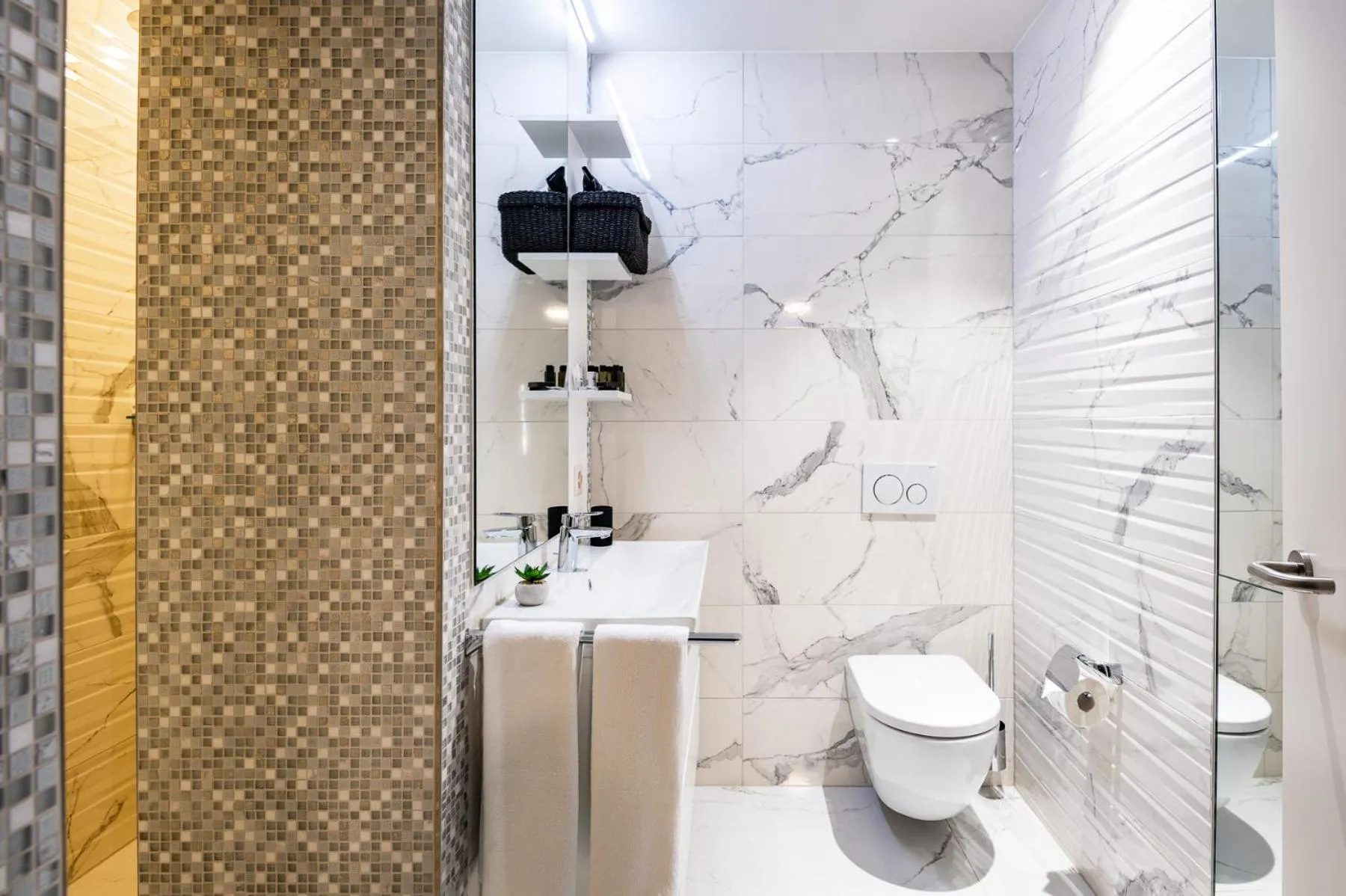 Bathroom in The Gate Boutique Hotel Zürich