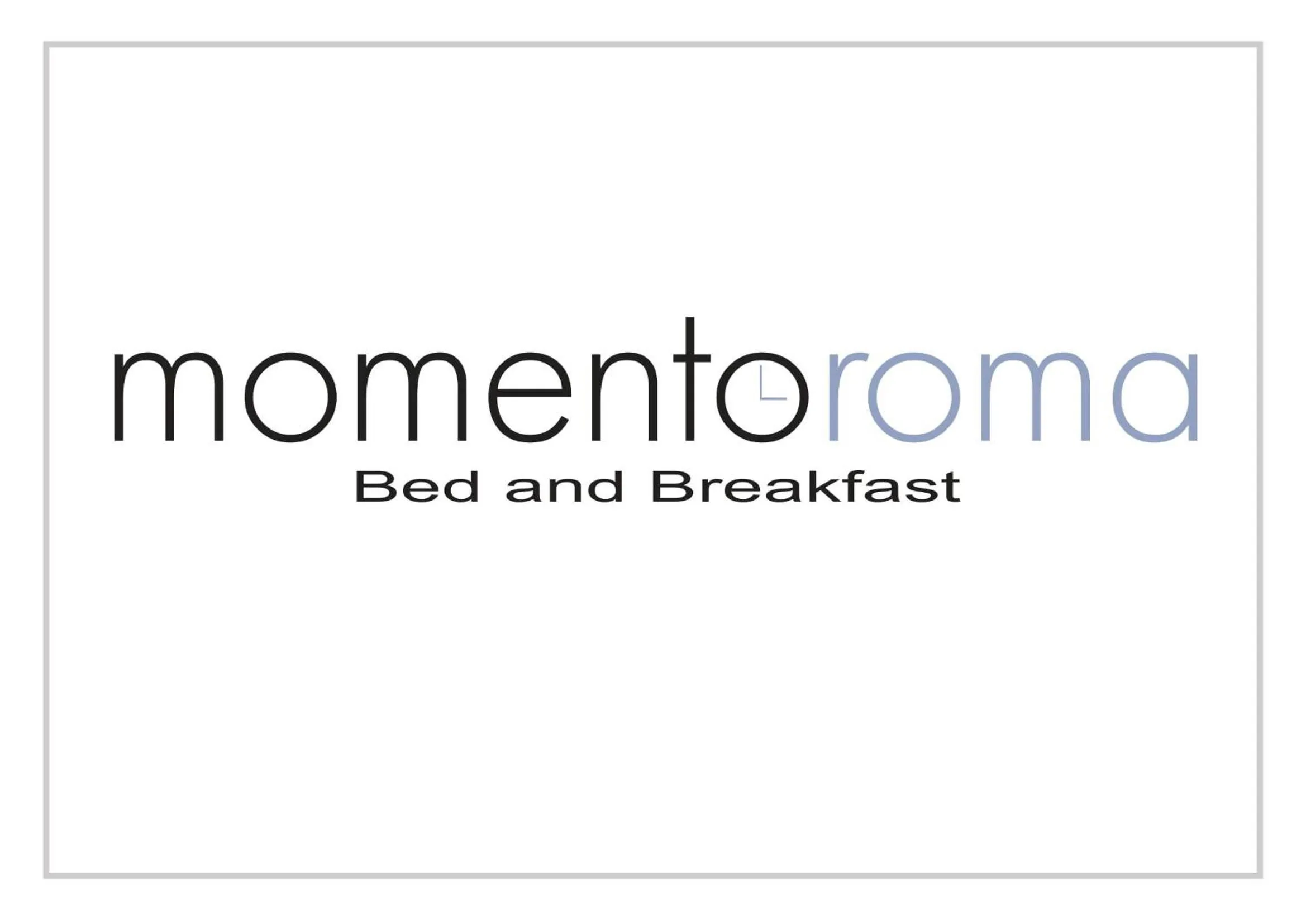 Property logo or sign in Momentoroma b&b