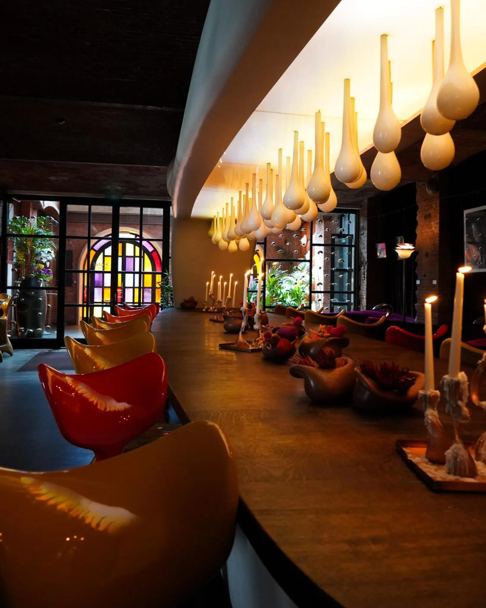 Seating area in east Hotel Hamburg