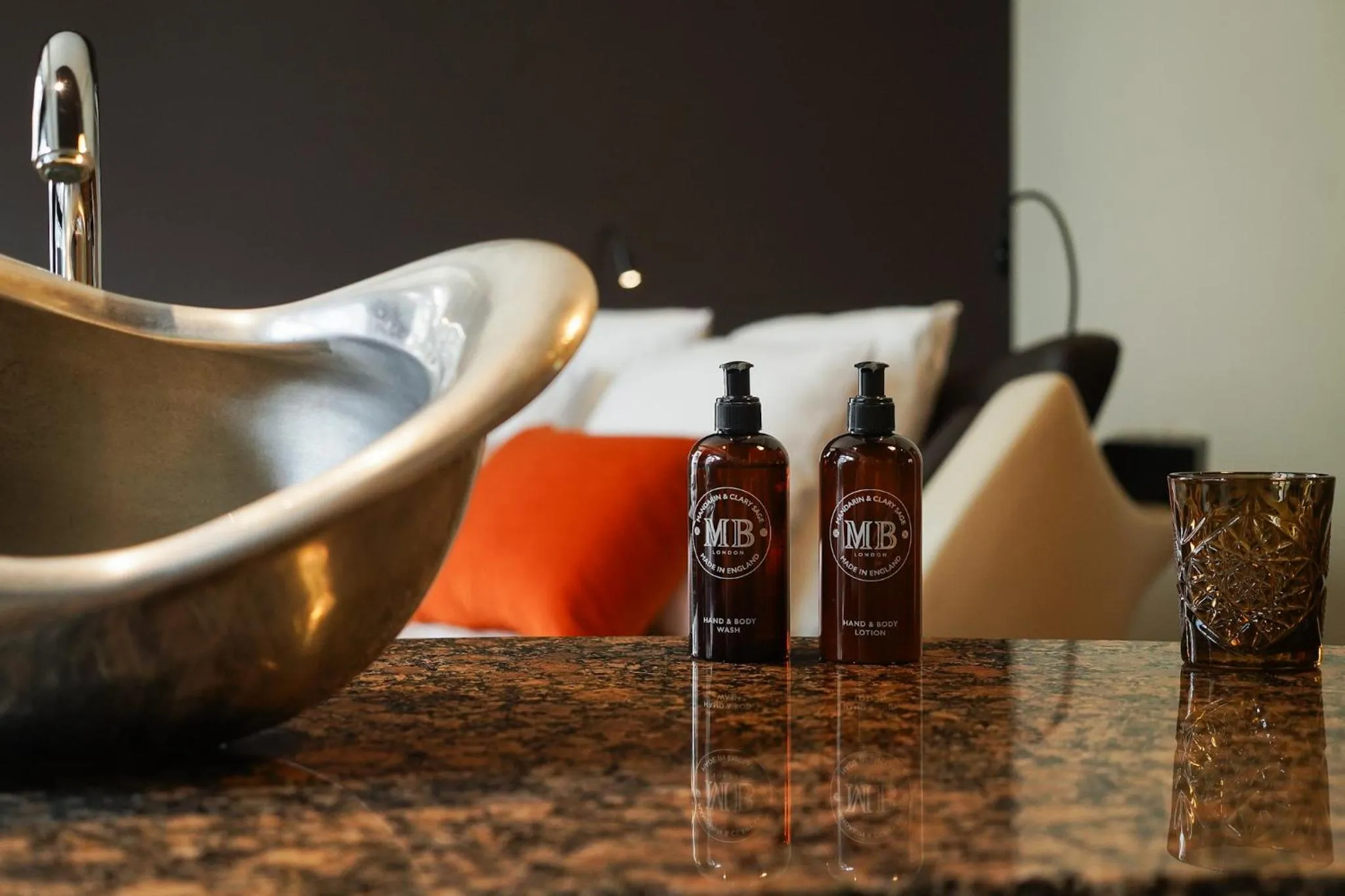 Bathroom in east Hotel Hamburg