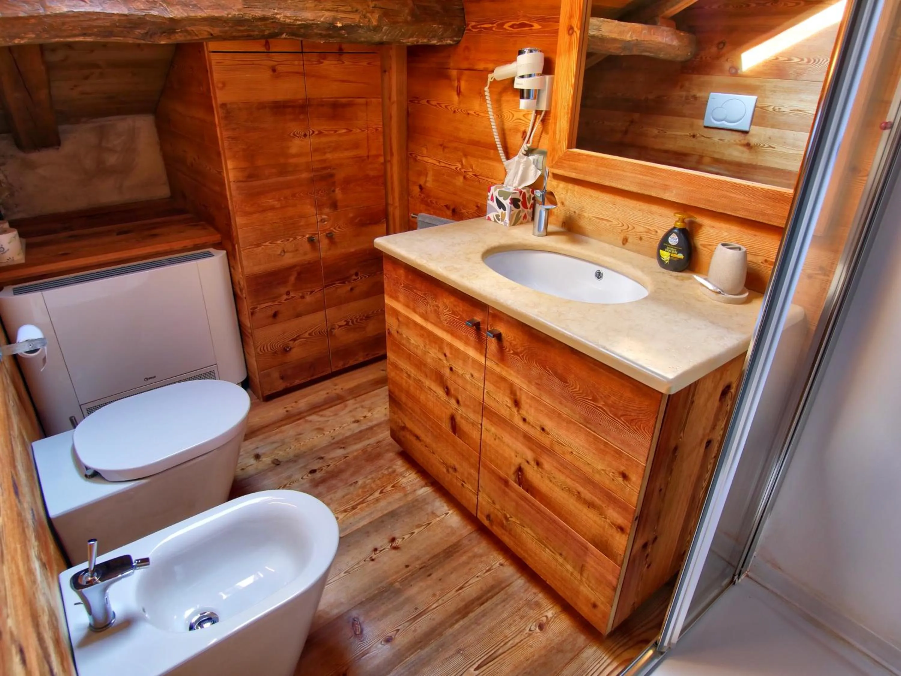 Shower in Villa San Liberale - Suites & Wellness - Villa Veneta