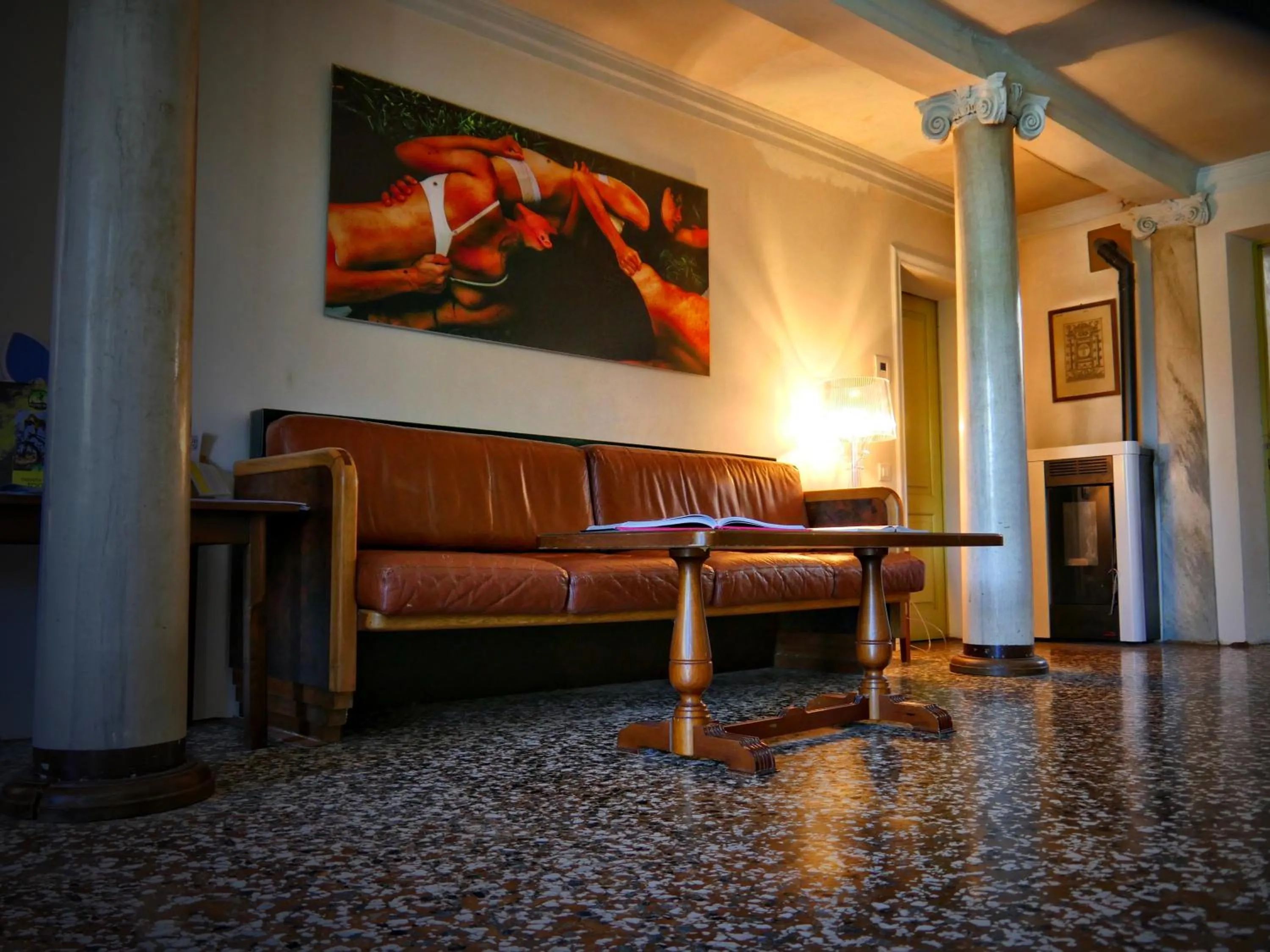 Lounge or bar in Villa San Liberale - Suites & Wellness - Villa Veneta