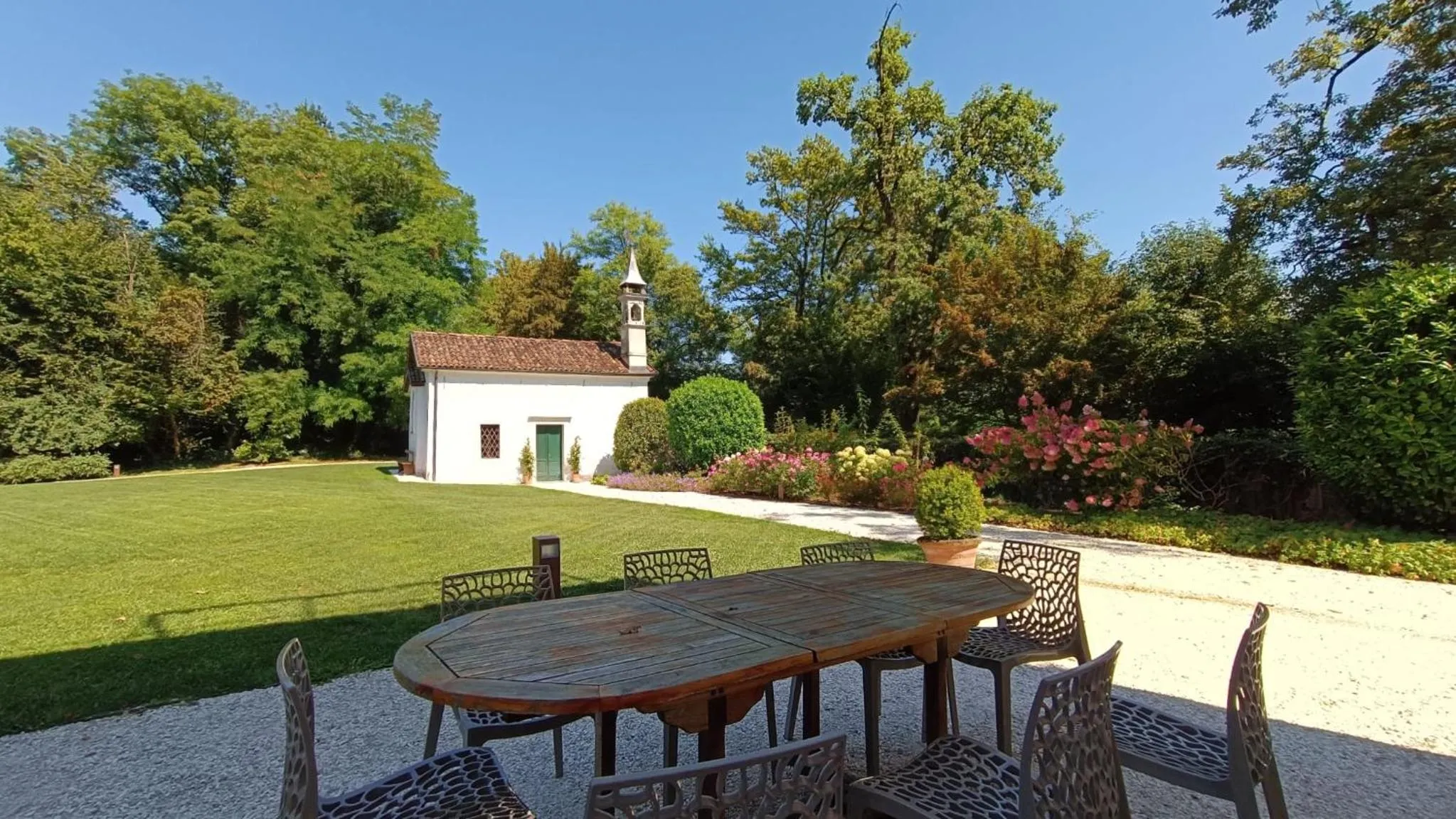 Garden in Villa San Liberale - Suites & Wellness - Villa Veneta