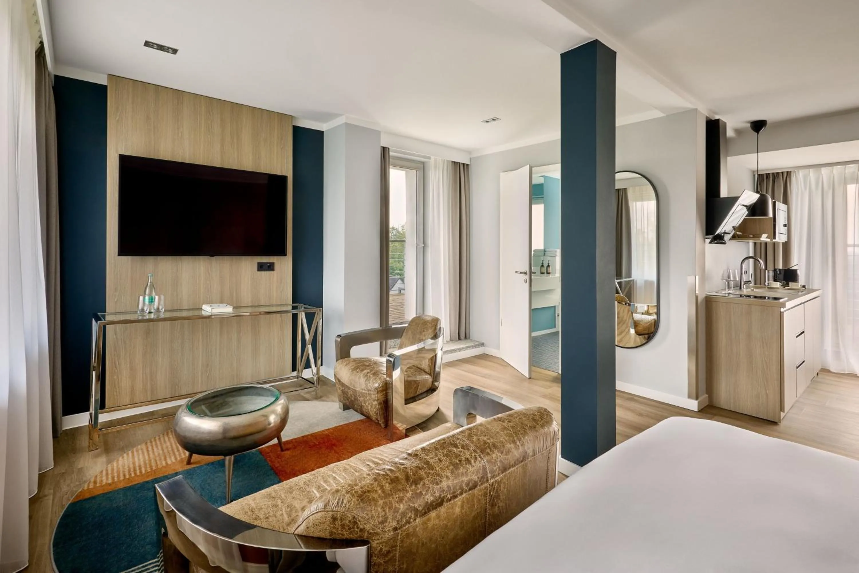 Living room, Bed in the Deutz, a Tribute Portfolio Hotel