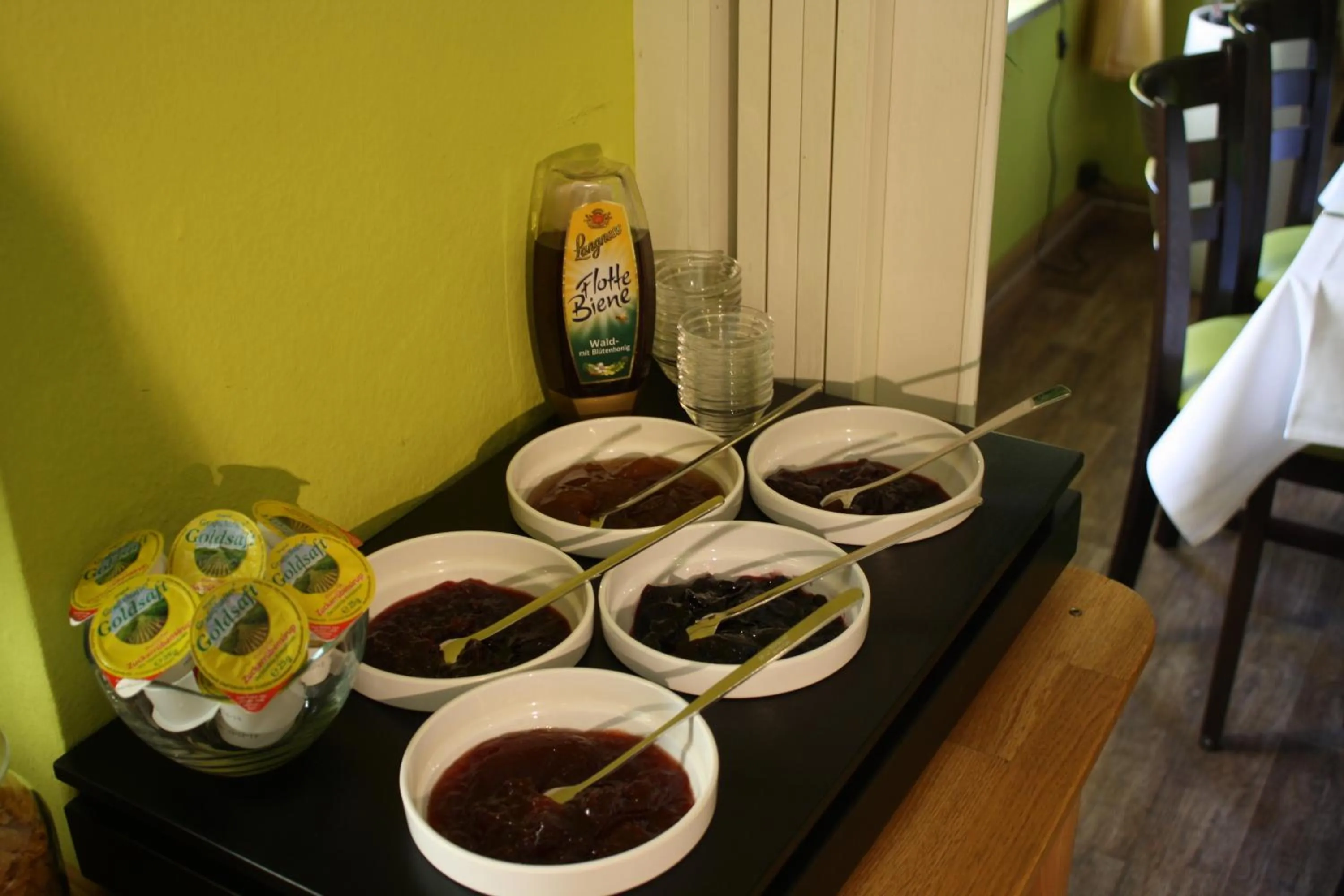 Buffet breakfast in Hotel Berlin