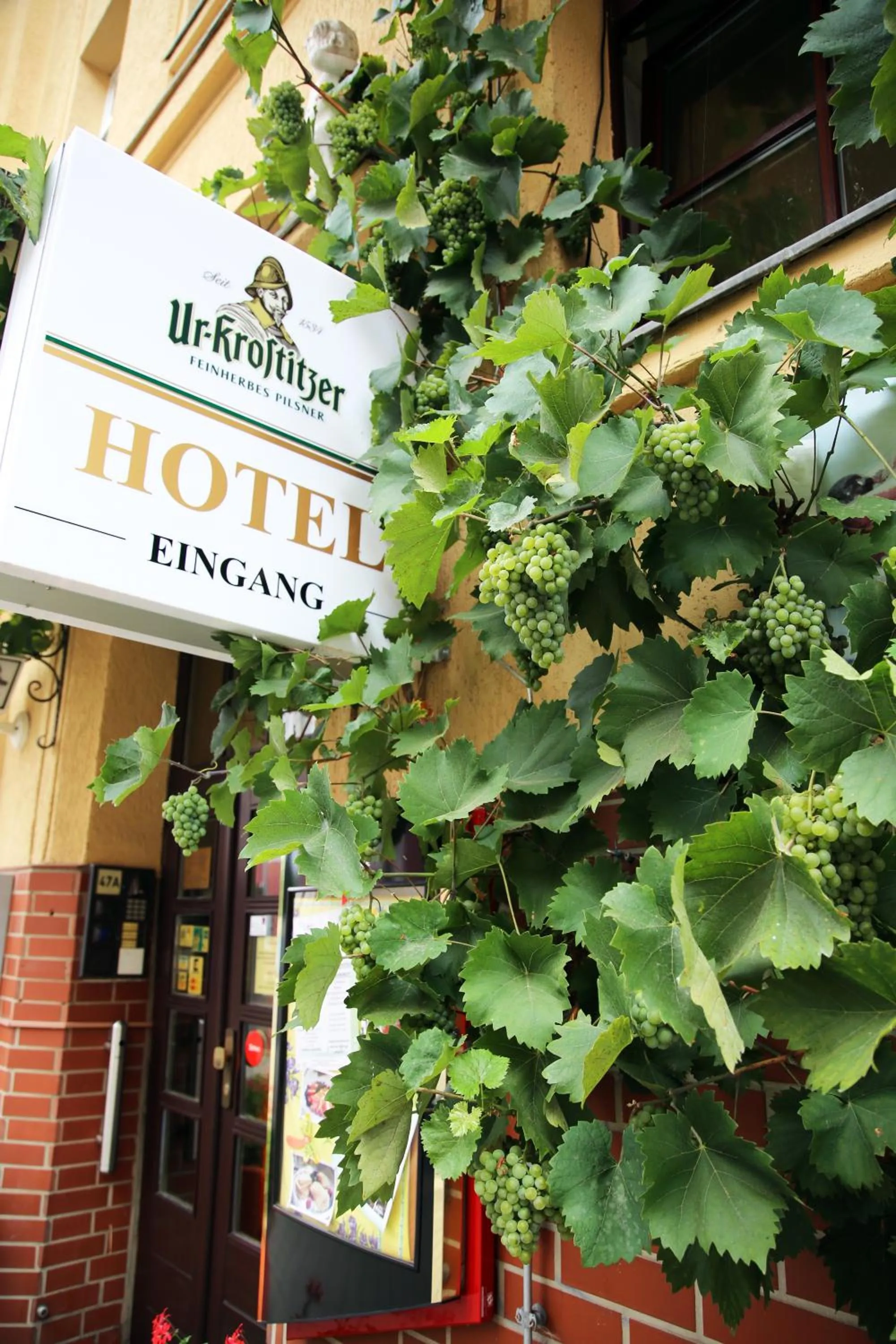 Facade/entrance in Hotel Alt-Connewitz