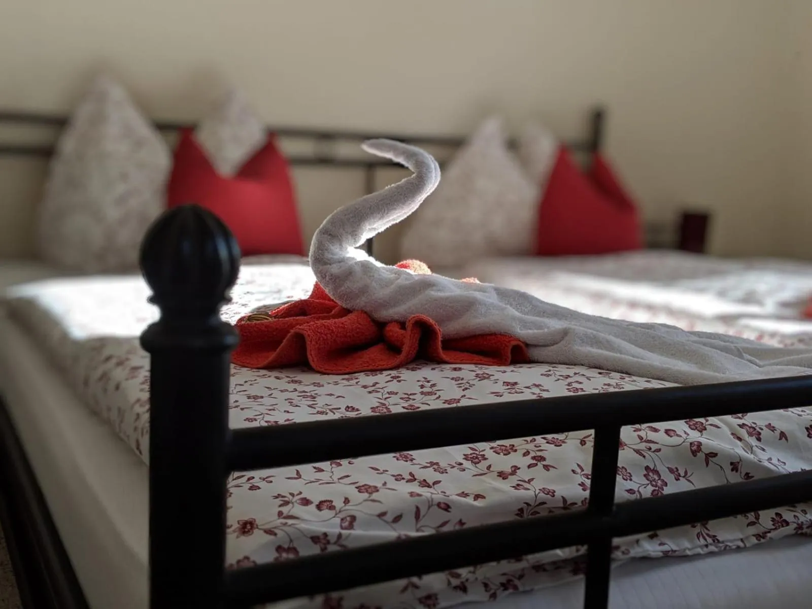 Bed in Landhotel Pathes Hof