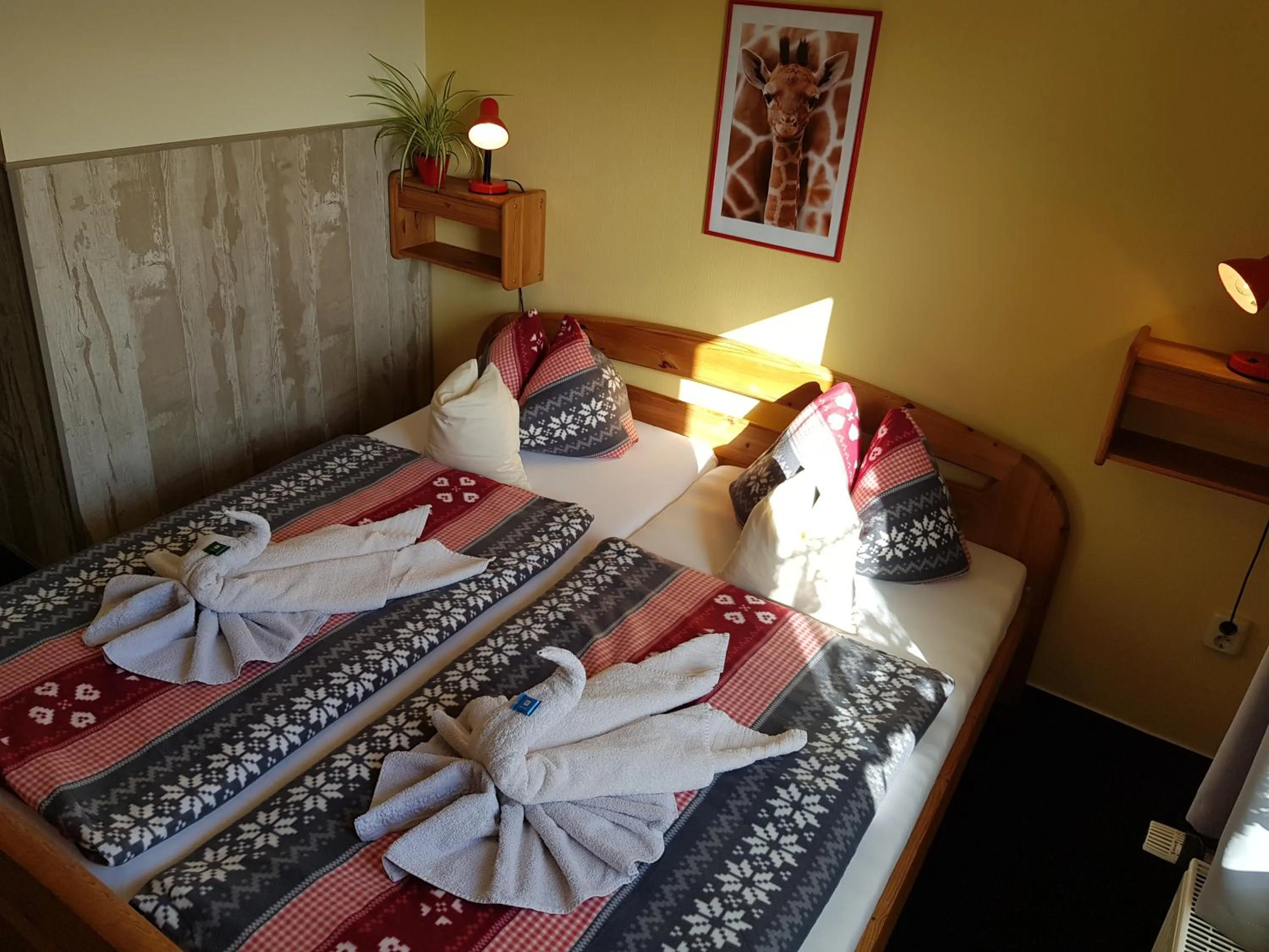 Bed in Landhotel Pathes Hof