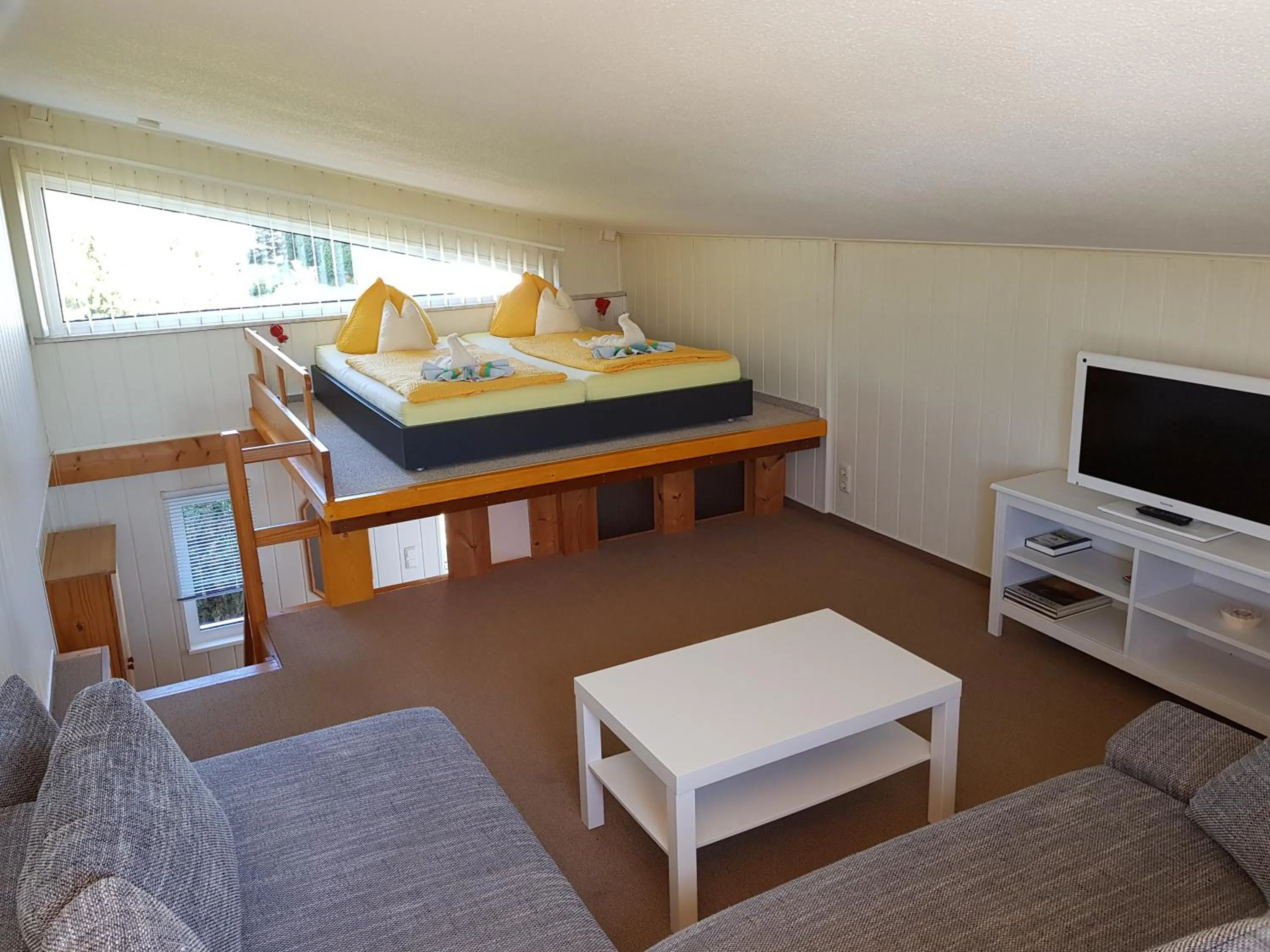 Photo of the whole room, Bed in Landhotel Pathes Hof