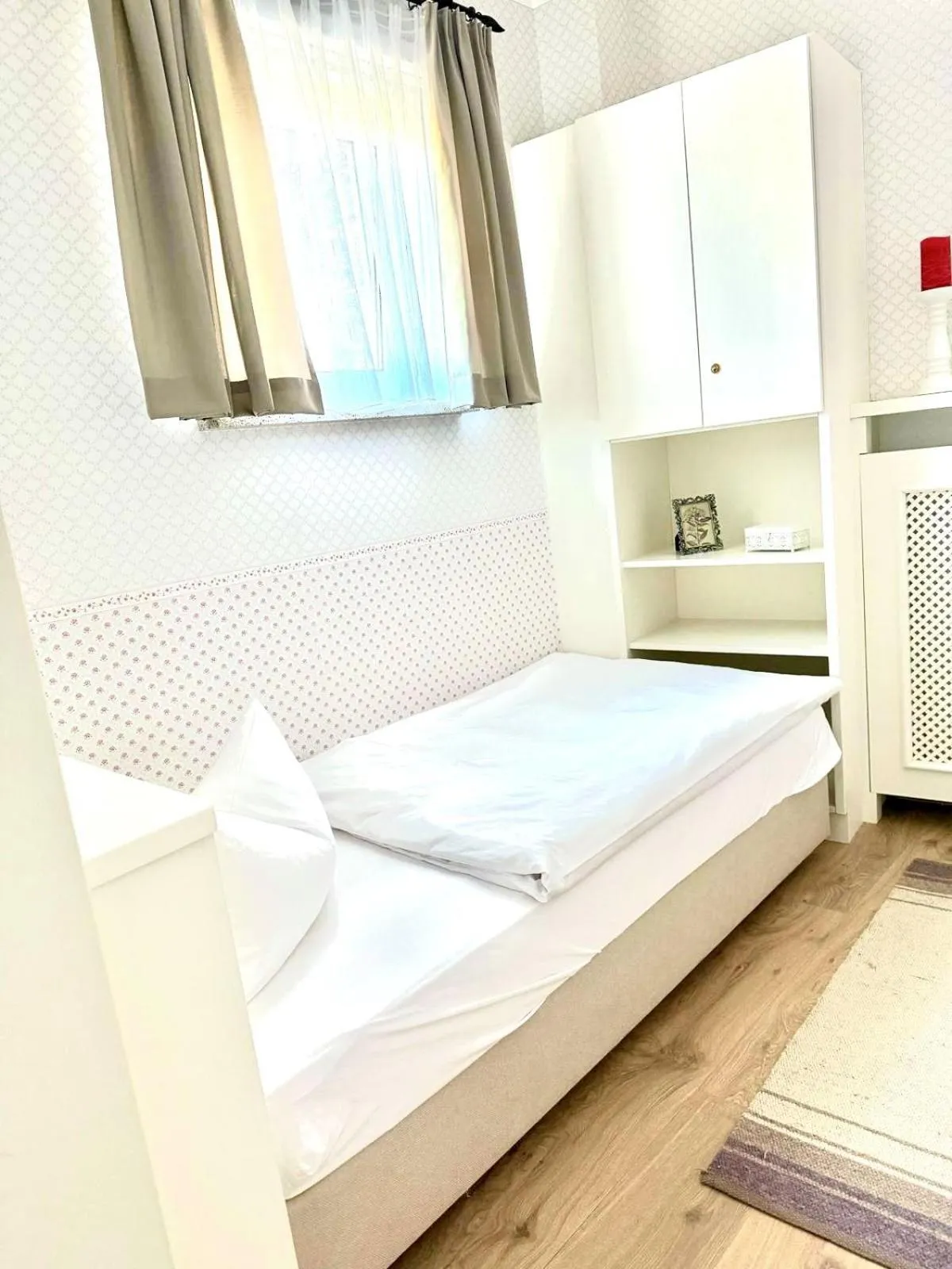 Bed in Hotel Seehof Leipzig